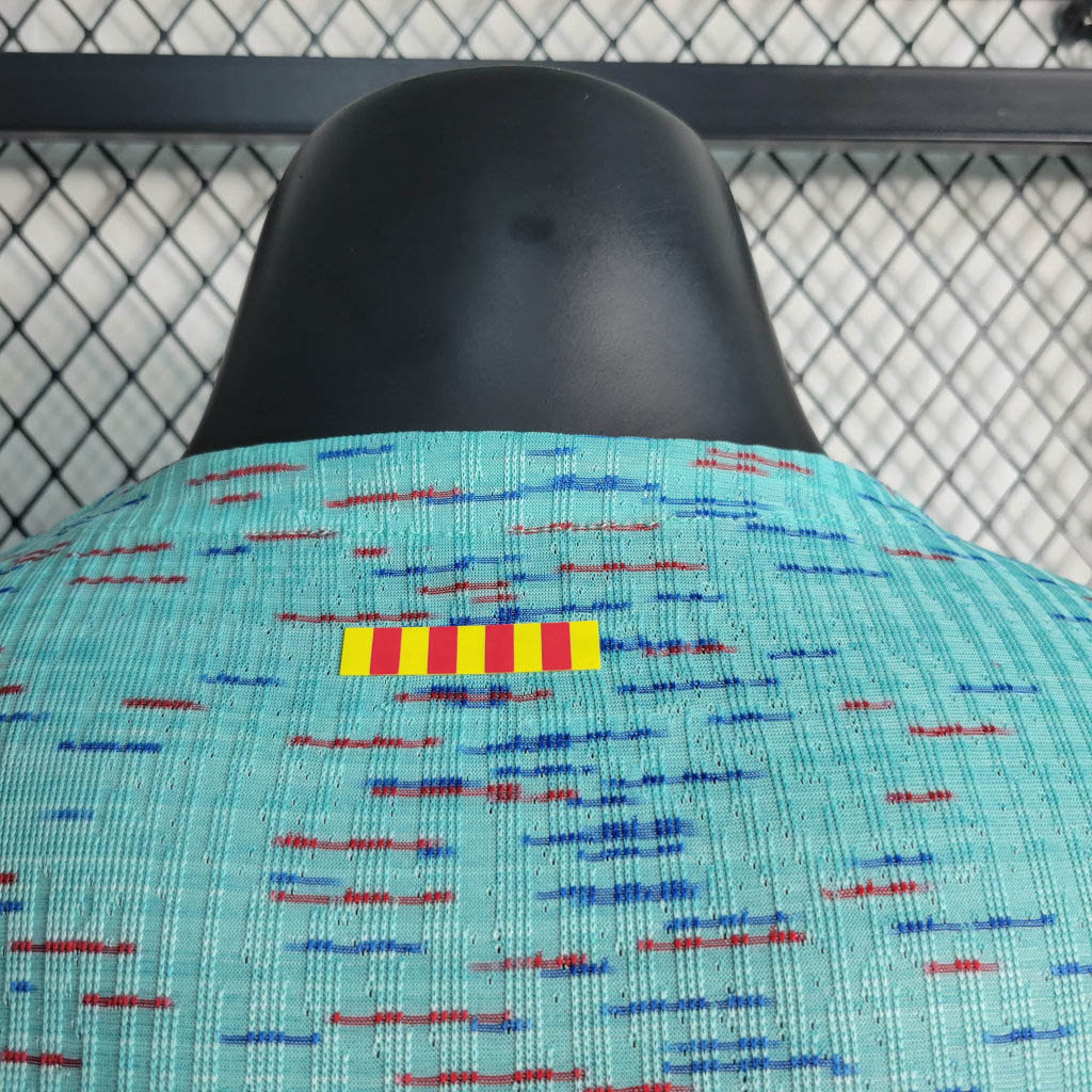 2023/2024 Player Version Barcelona Third Away Football Shirt