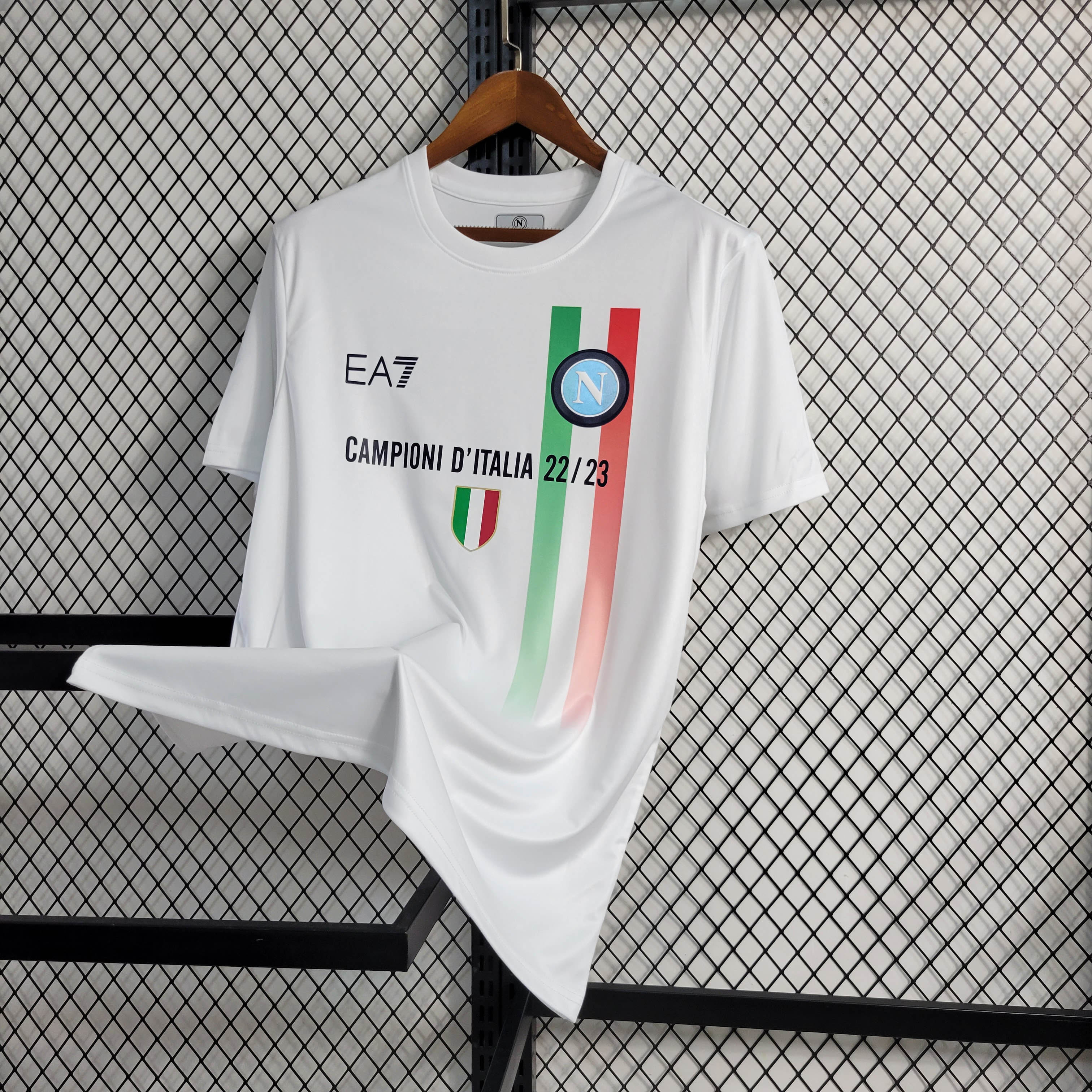 2023/2024 Napoli Soccer Commemorative Edition White Jersey