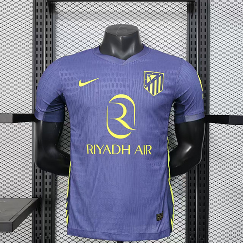 2025/2026 Player Version Atletico Madrid Away Football Shirt