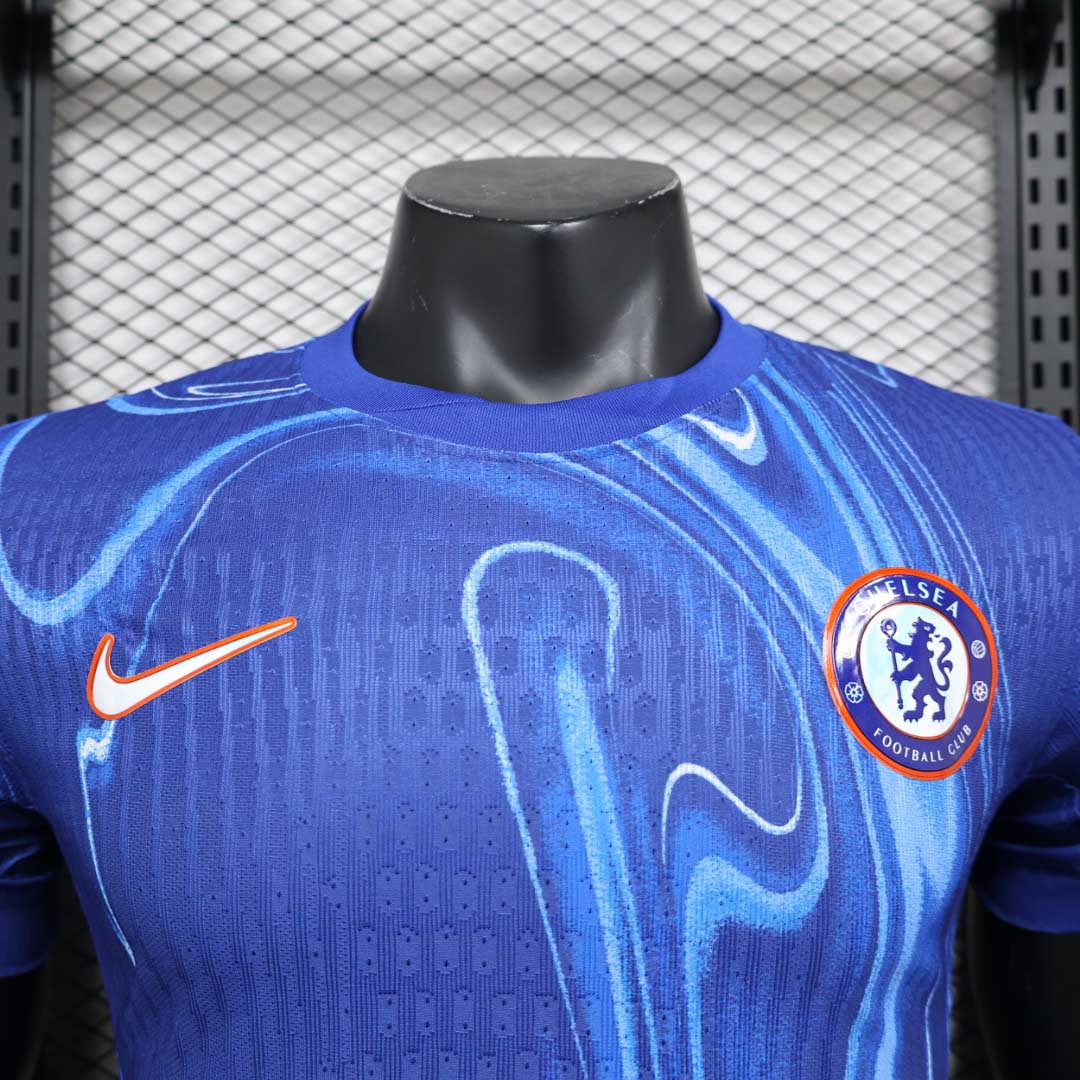 2024/2025 Player Version Chelsea Home Champions Football Jersey