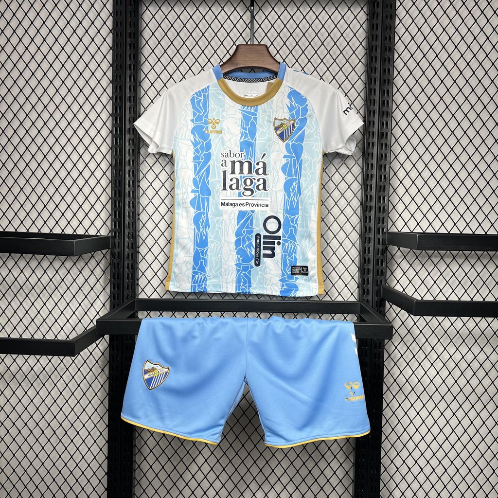 2024/2025 Malaga Home Football Shirt Kids Size