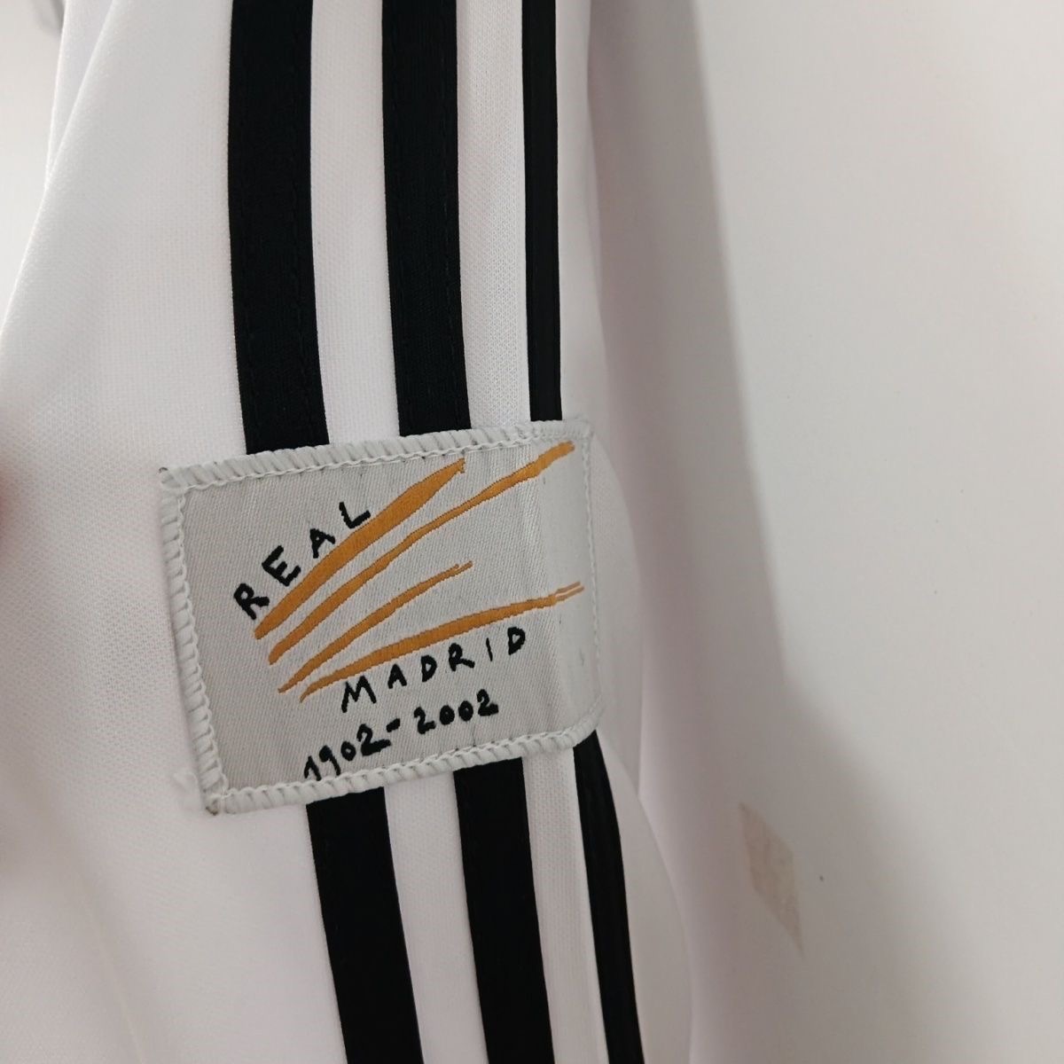 2002/2003 Retro Long Sleeve RealMadrid Home Football Shirt