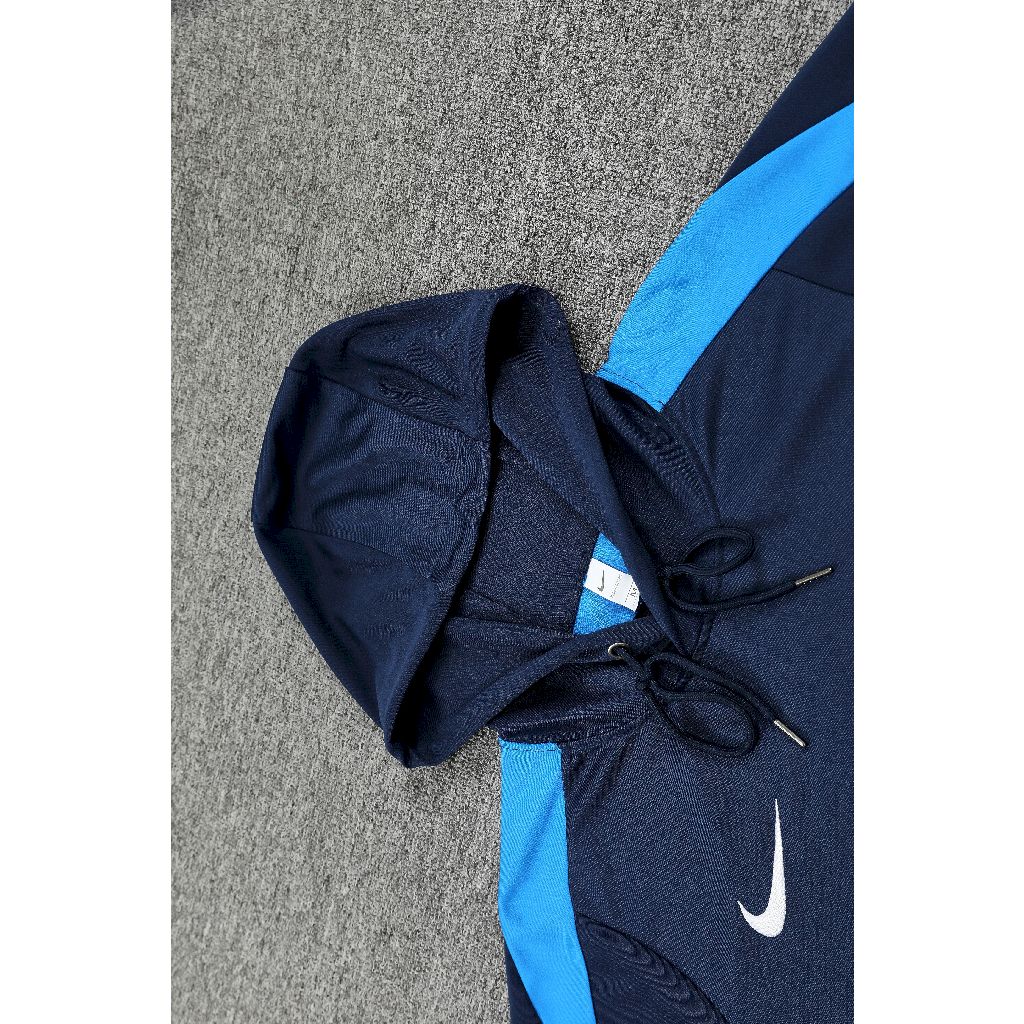 2024/2025 Chelsea Hooded Long Sleeves Training Suit Royal Blue Football Shirt