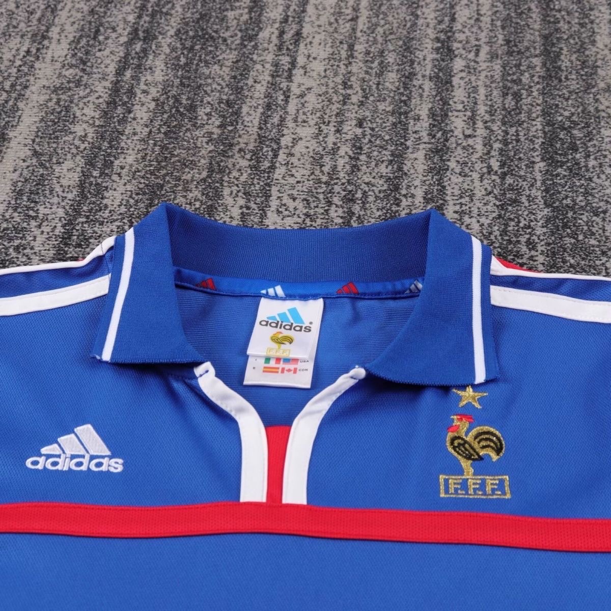 2000 Retro France Home Football shirtKids size 1:1 Thai Quality