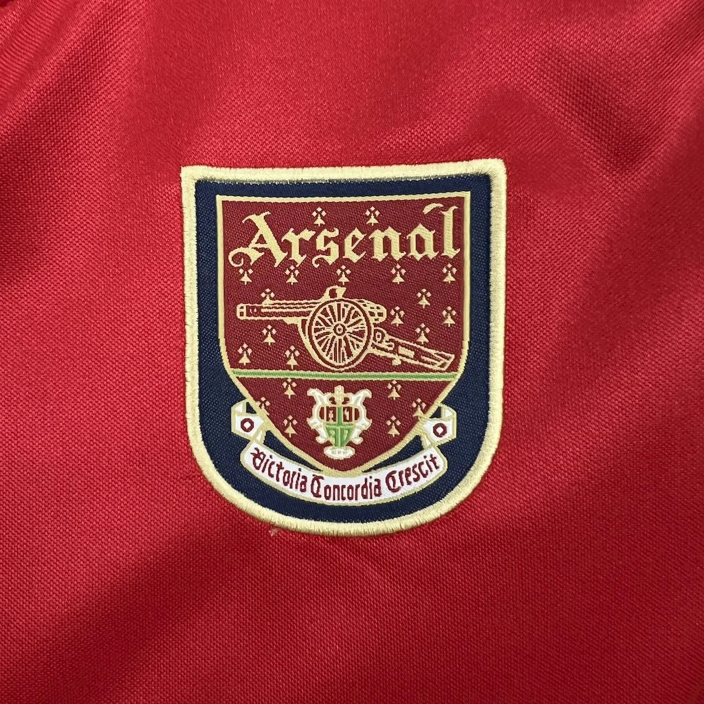 2000/2001 Retro Long Sleeve Arsenal Home Football Shirt