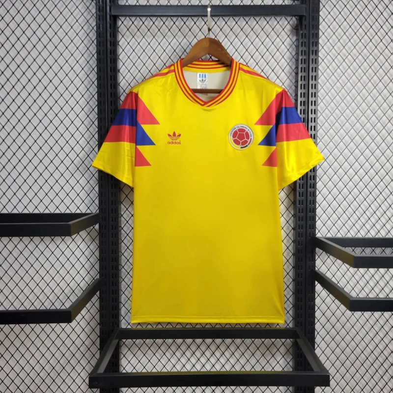 1990 Retro Colombia Away Football Shirt
