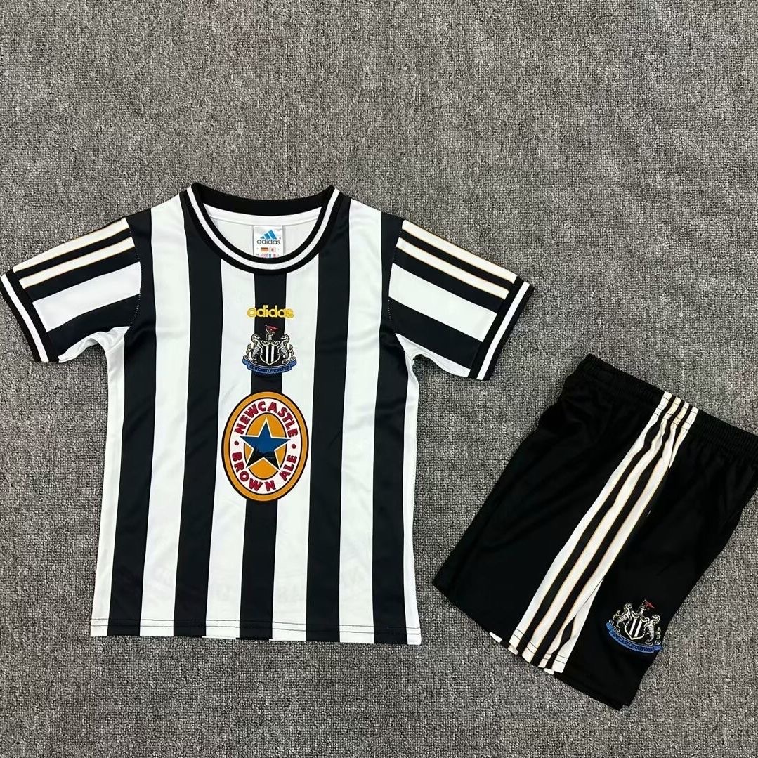 1997/1999 Retro Newcastle United HomeFootball Shirt Kids Size 1:1 Thai Quality!