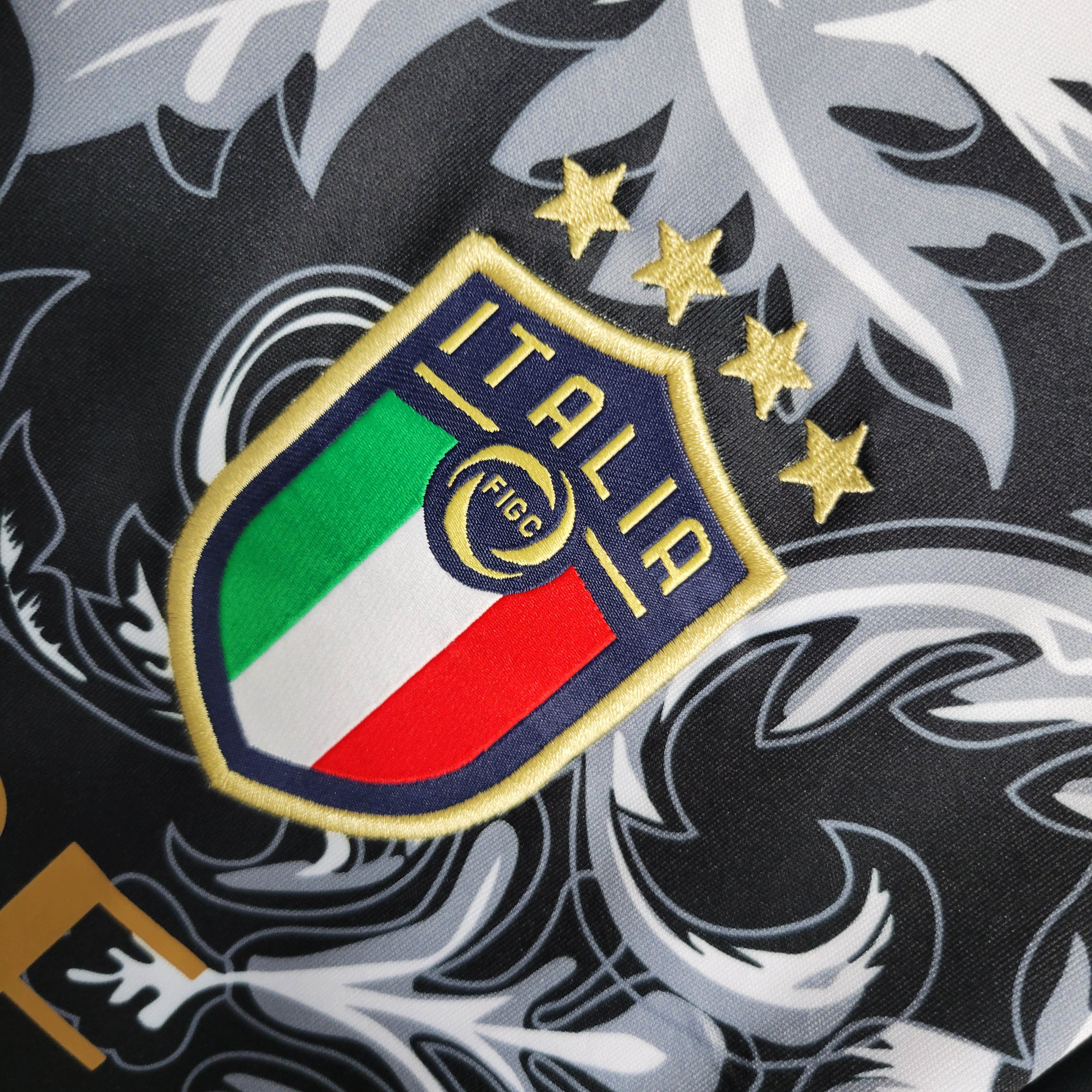 2023 Italy Special Edition Black Football Shirt