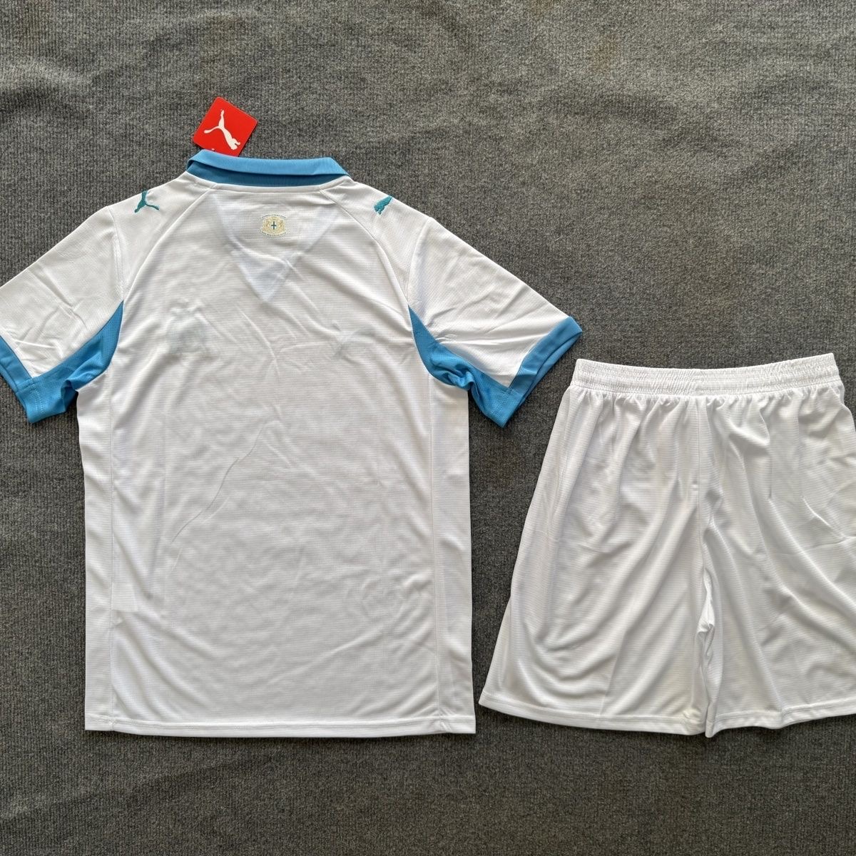 2025/2026 0lympique Marseille HomeFootball Shirt Kids Size 1:1 Thai Quality