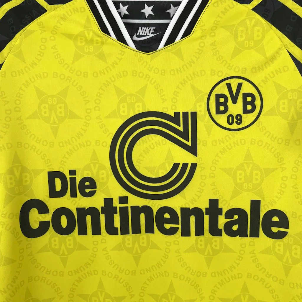 1994/1995 Retro Dortmund Home Football Shirt 1:1 Thai Quality