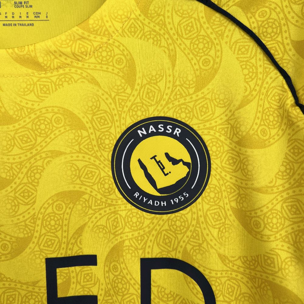 2025/2026 Al-Nassr Home Football Shirt 1:1 Thai Quality
