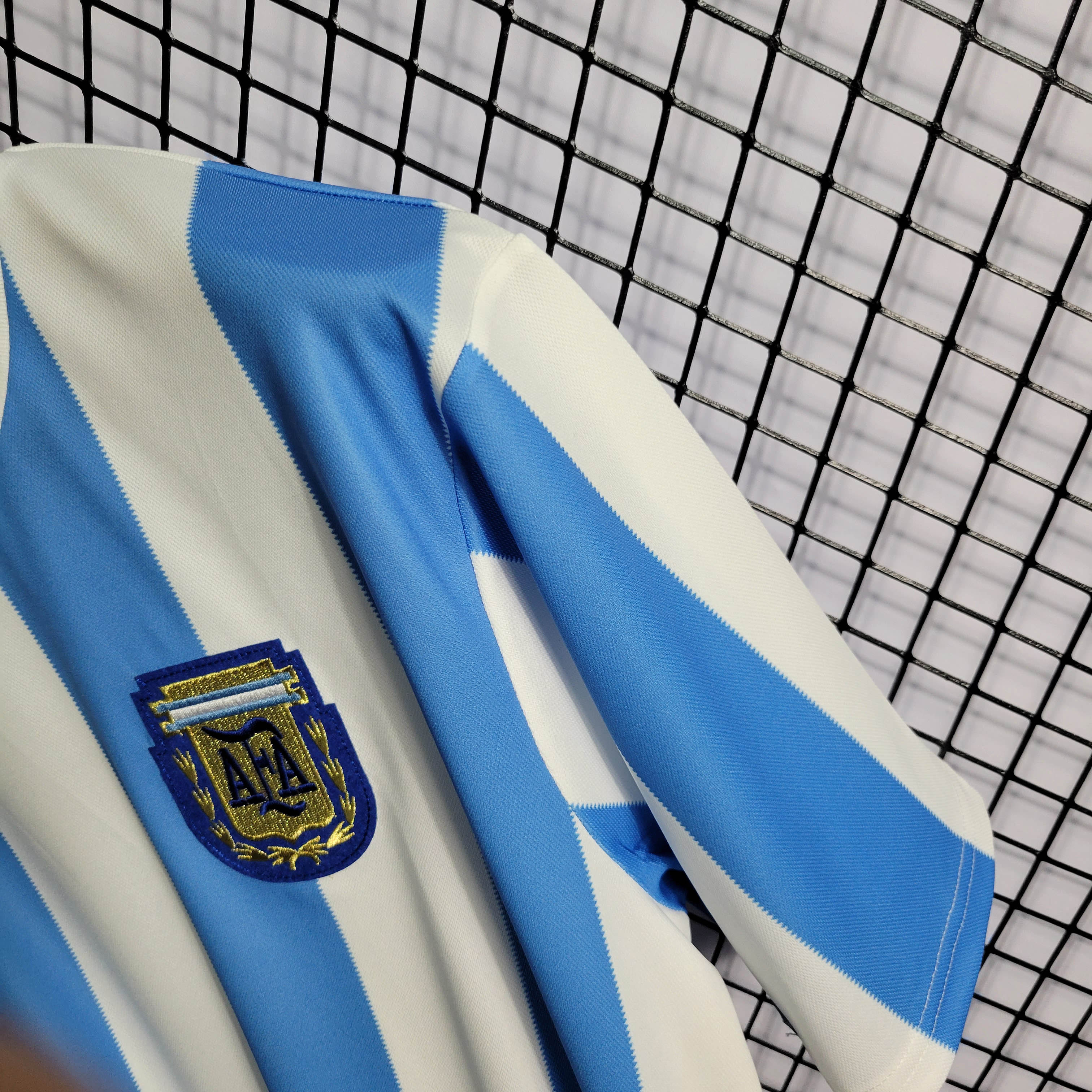 1986 Retro Argentina Home Football Shirt
