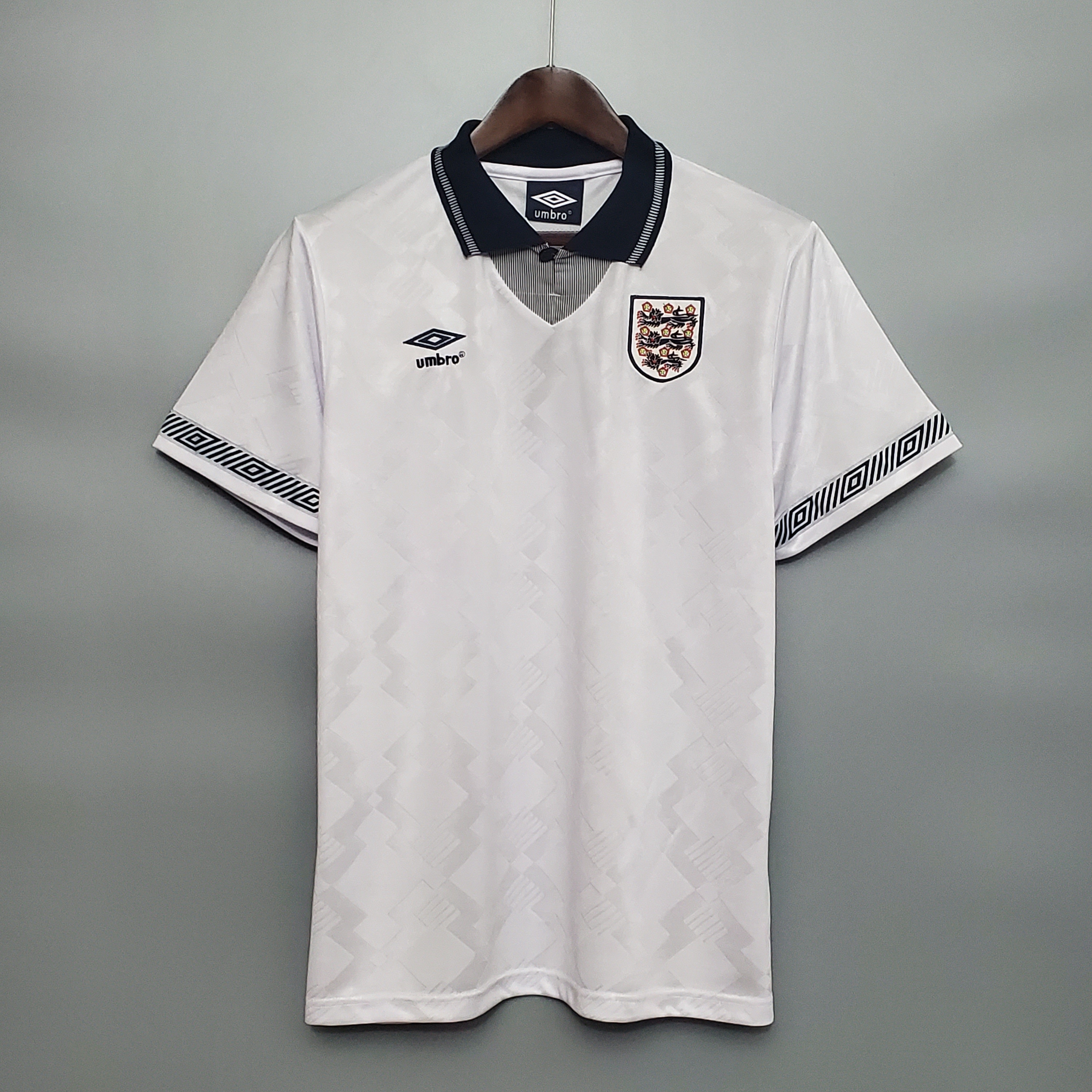 1990 Retro England Home Football Shirt