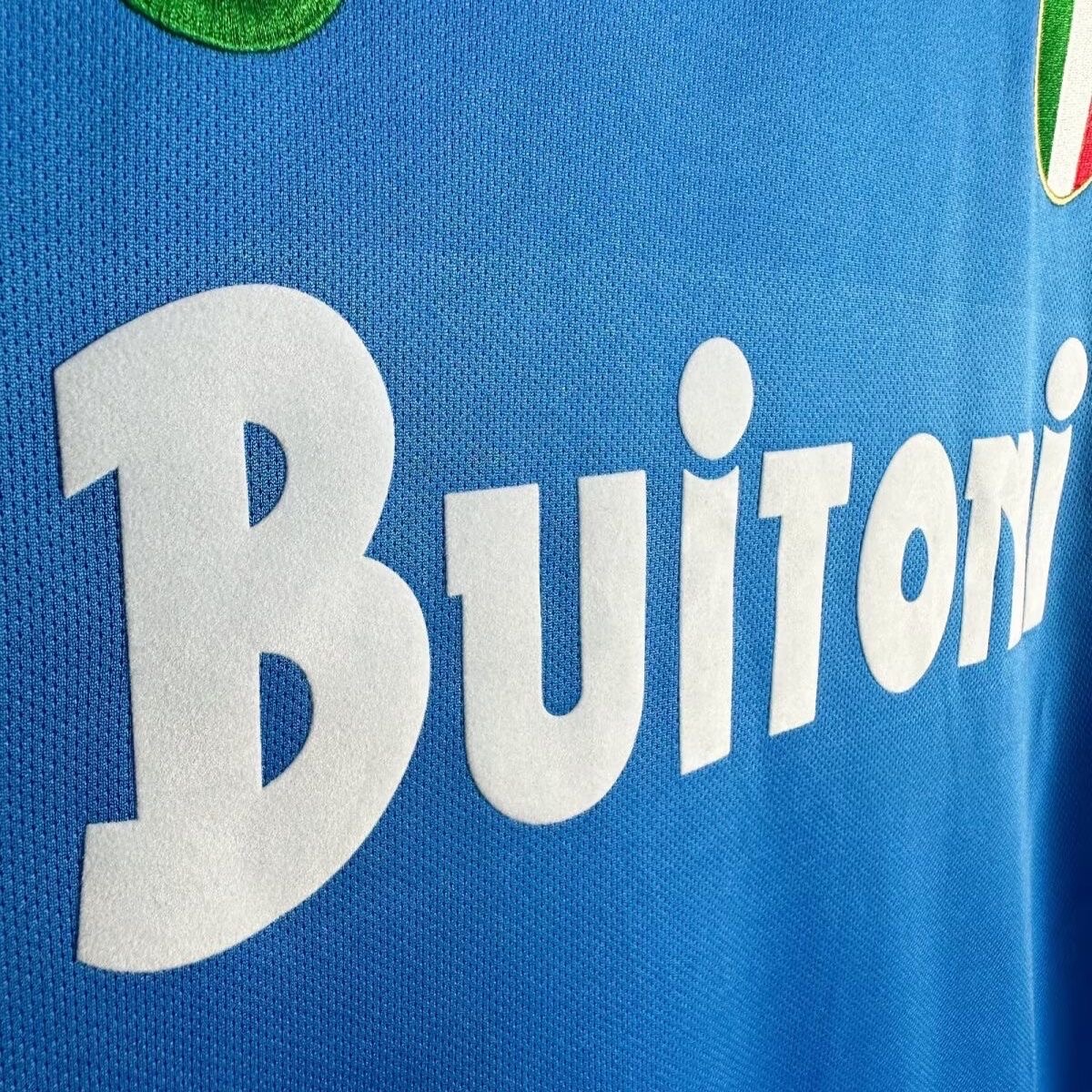 1987/1988 Long sleeve Retro Napoli Home Football shirt 1:1 Thai Quality!