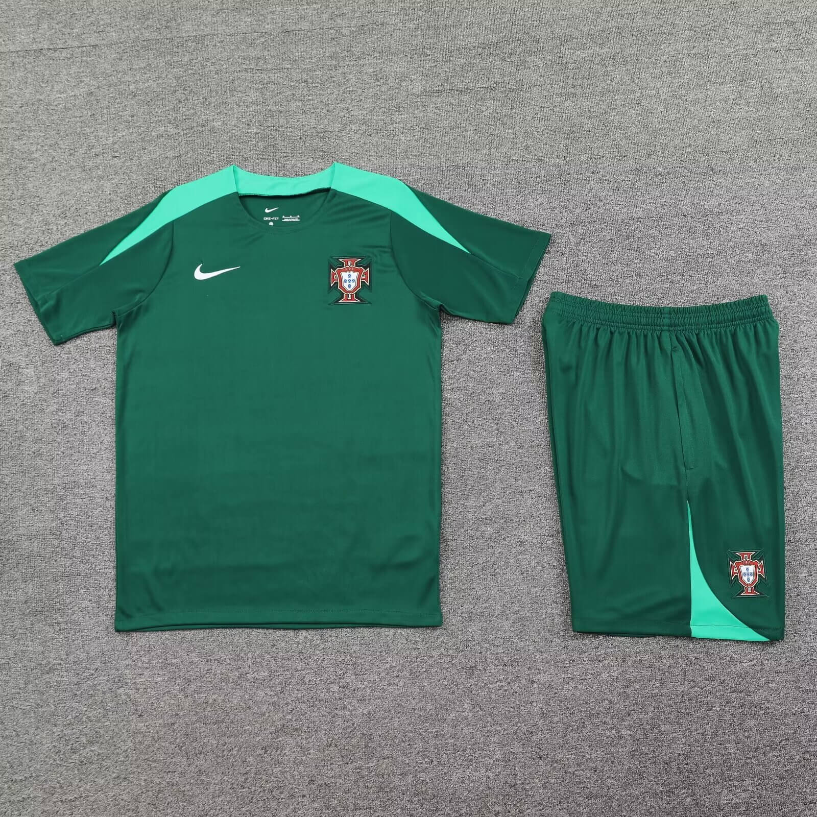 2024/2025 Portugal Training Wear Green Suit Shirt