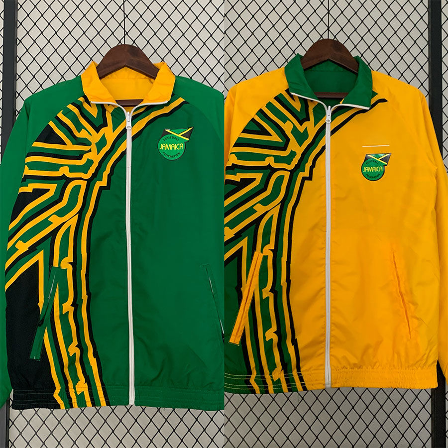 2024 Jamaica Reversible Windbreaker Football Shirt