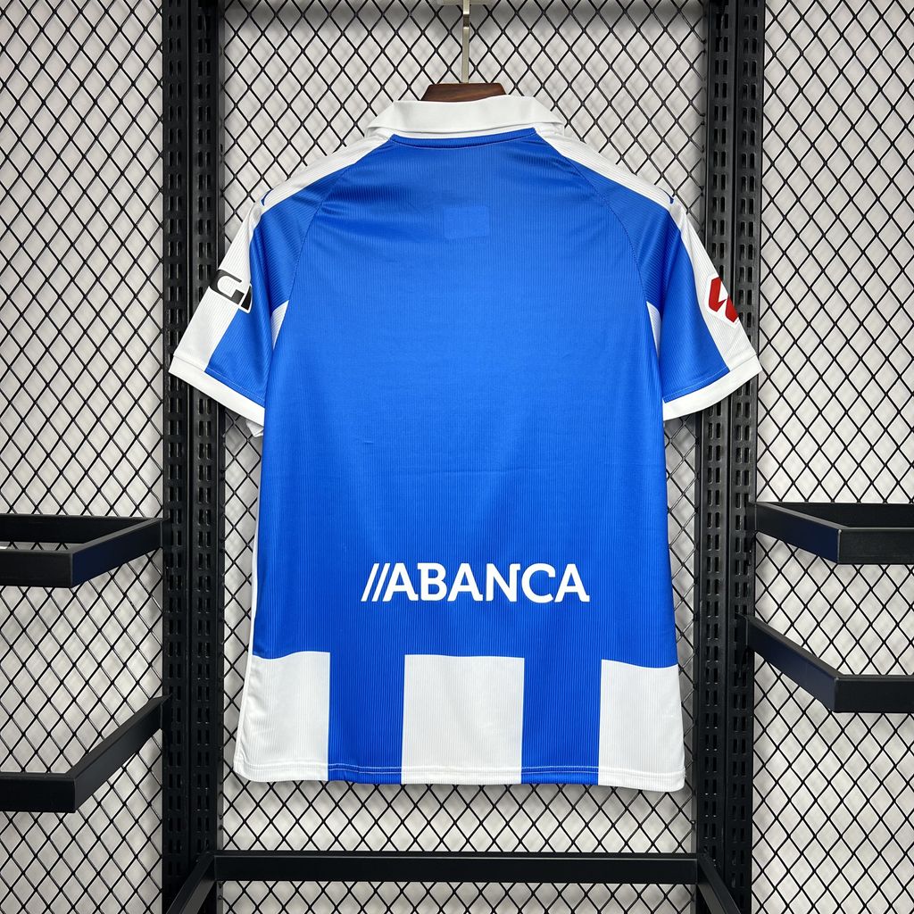 2024/2025 Deportivo de La Coruna Home Football Shirt
