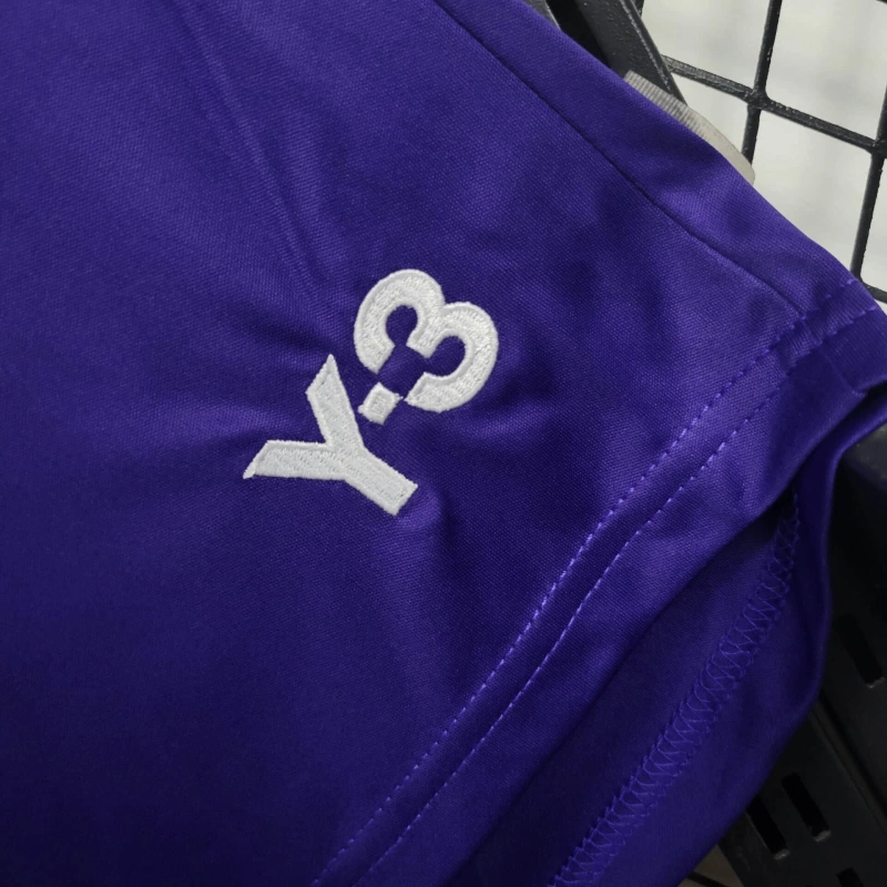 2024/2025 Real Madrid  Y-3 Special Edition Purple Shorts