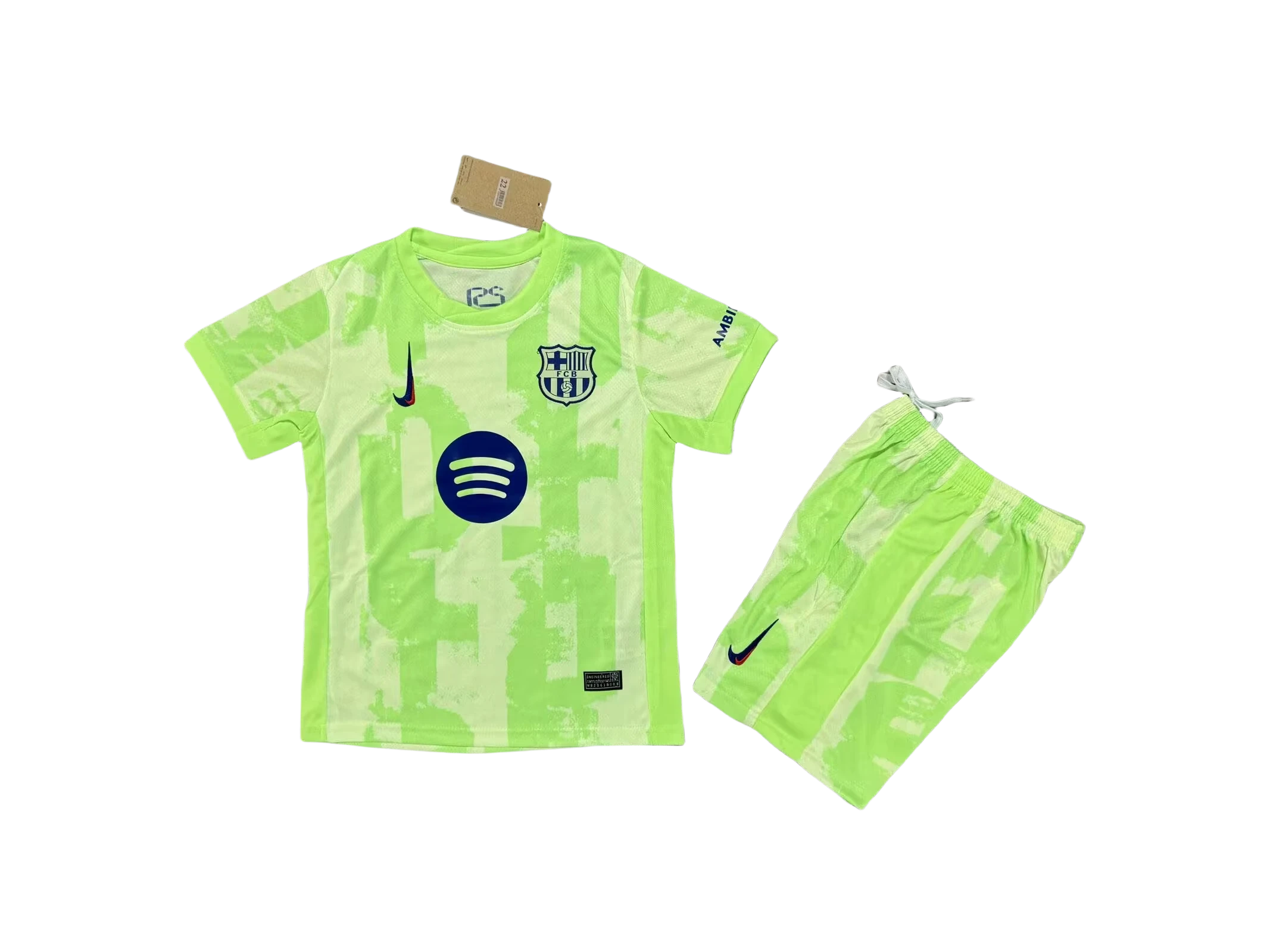 2024/2025 Barcelona Third Away Football Shirt Kids Size