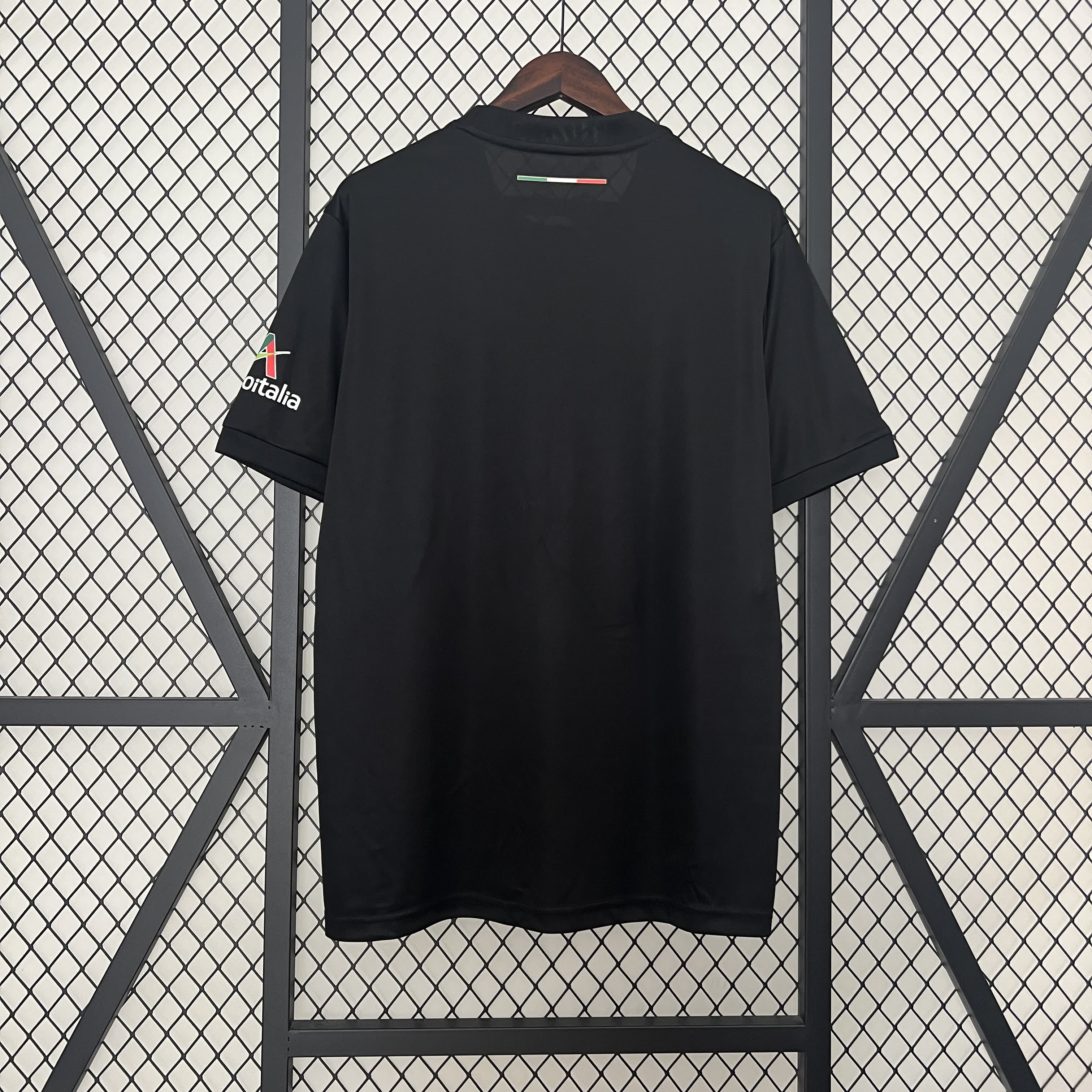 2024/2025 Lazio 50Th Anniversary Champion Edition Black Football Shirt