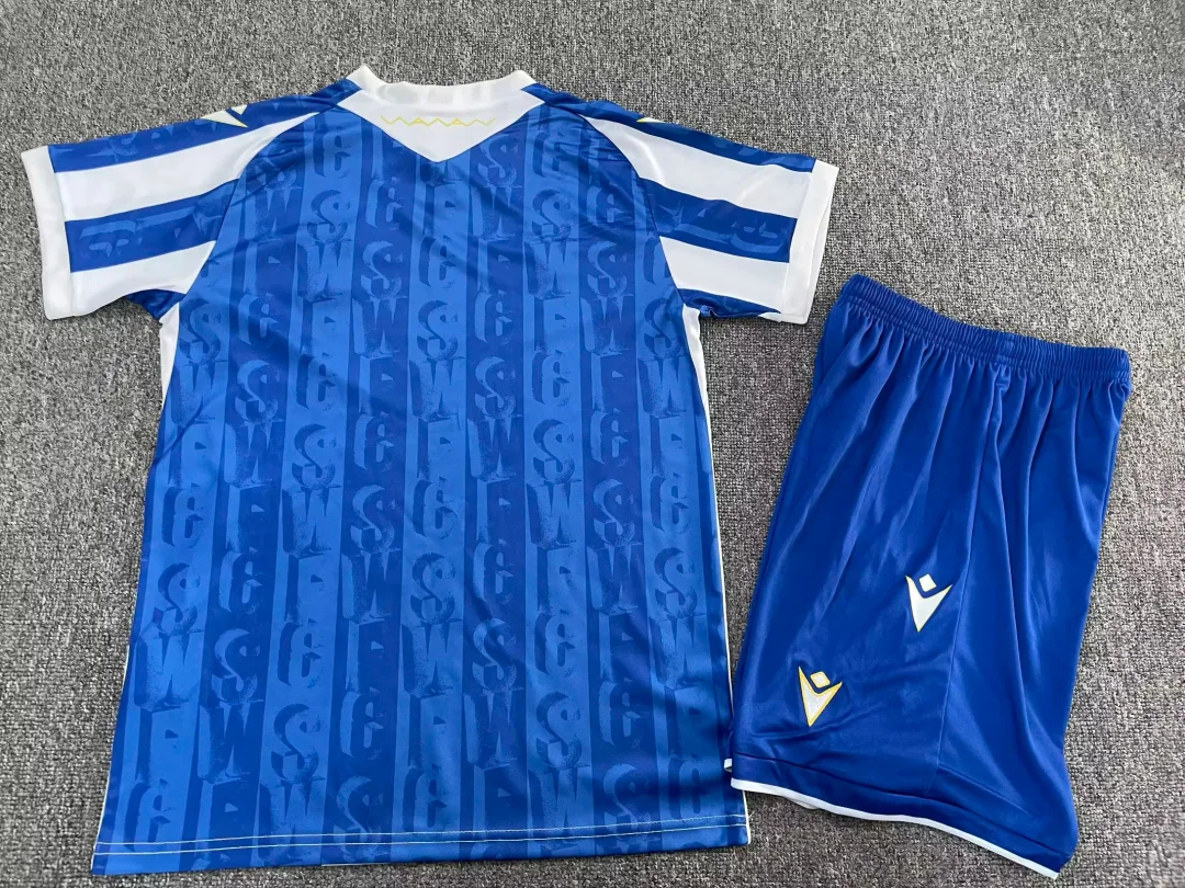 2025/2026 Sheffield Wednesday HomeFootball Shirt Kids Size 1:1 Thai Quality