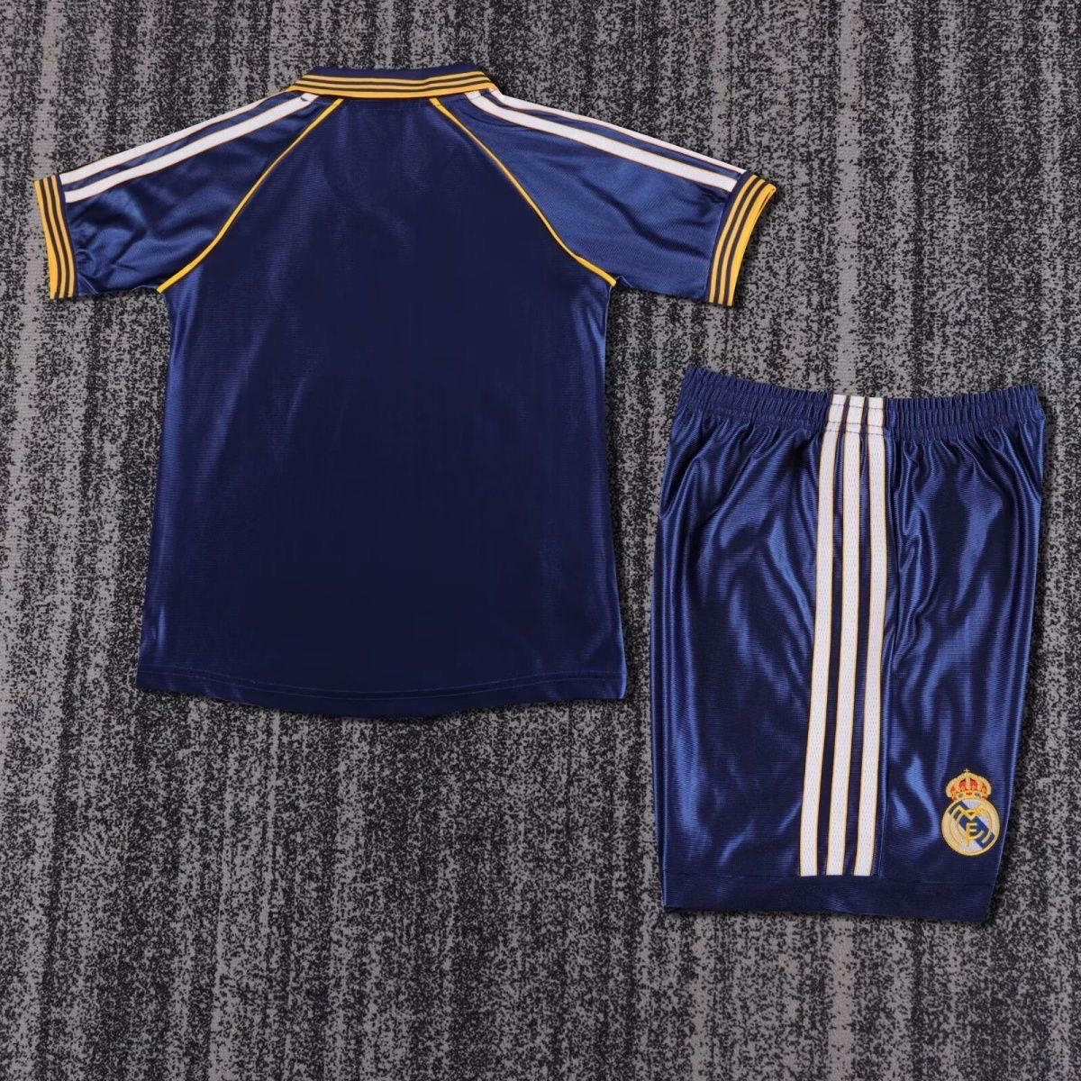 1998/2000 Retro Real Madrid Third AwayFootball Shirt Kids Size 1:1 Thai Quality