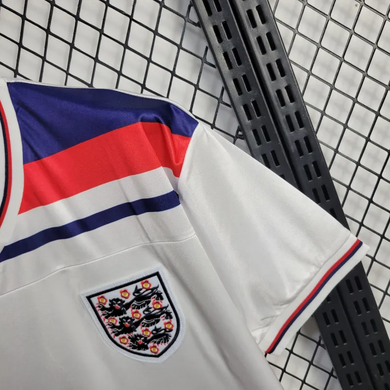 1982 Retro England Home Football Shirt