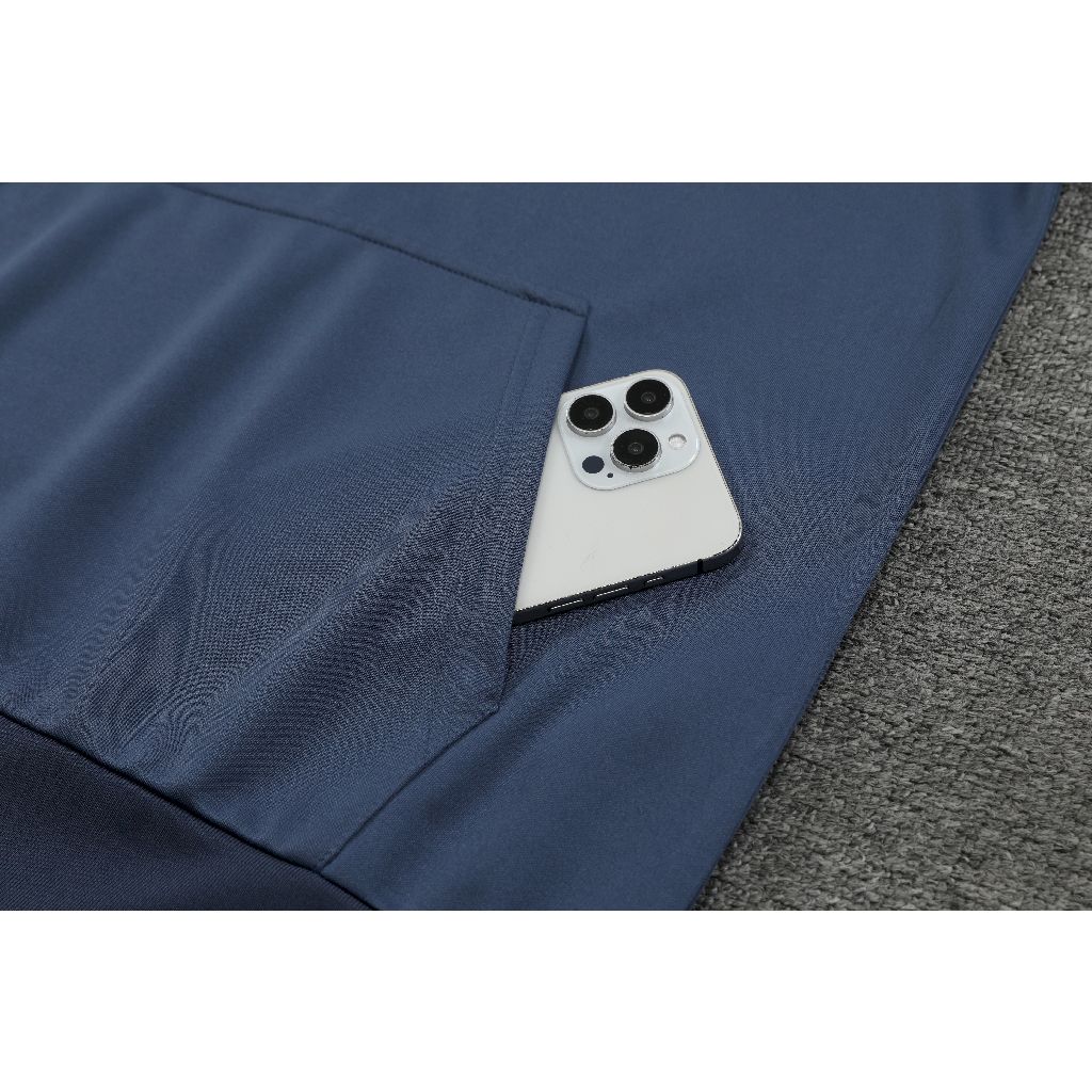 2024/2025 Inter Milan Hooded Long Sleeves Training Suit Football Shirt