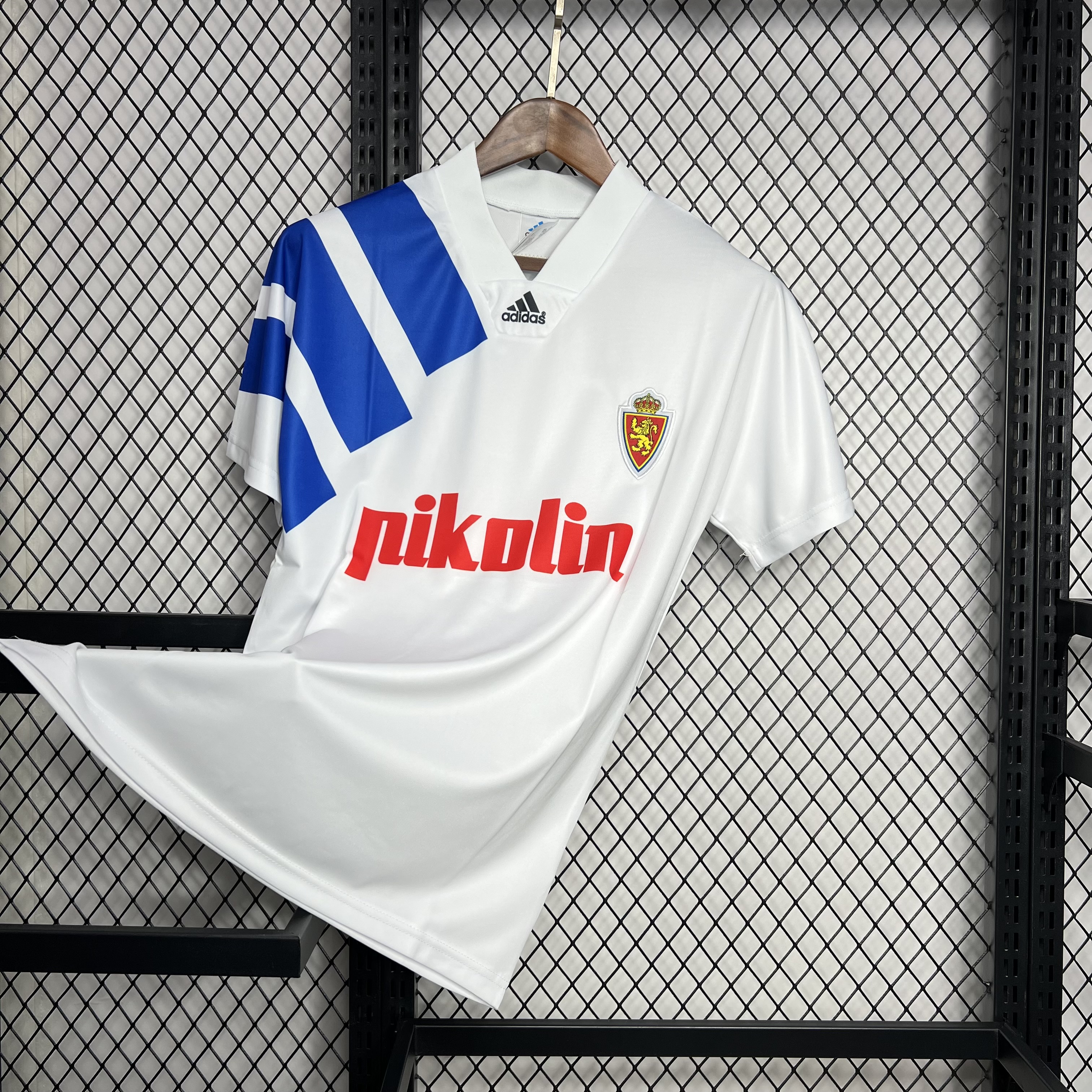 1992/1993 Retro Real Zaragoza Home Football Shirt