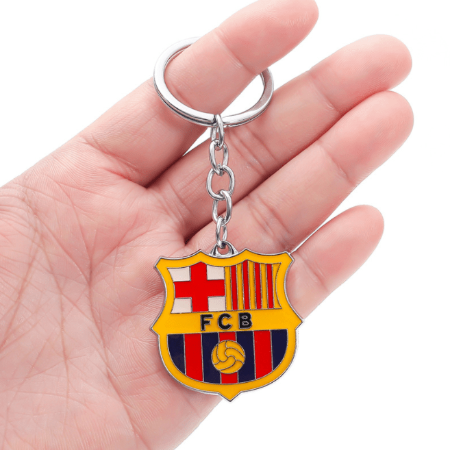 Barcelona Football team keychain