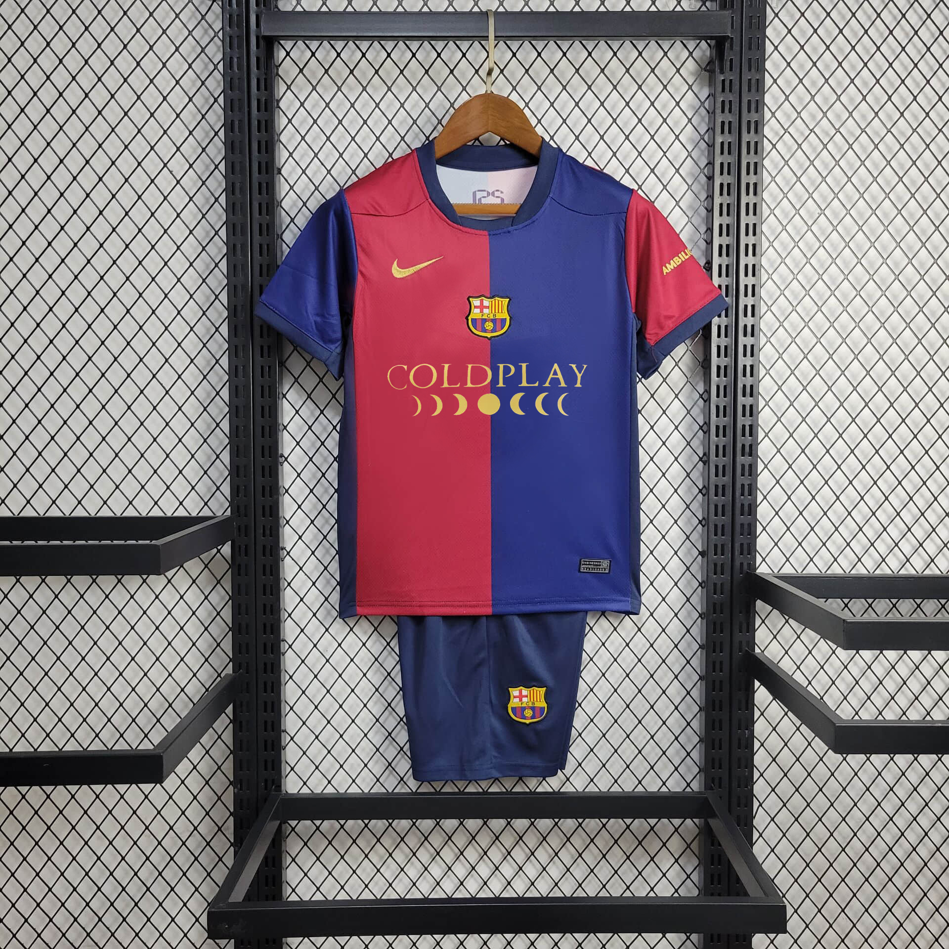 2024/2025 Barcelona Home Joint Edition Football Shirt Kids Size