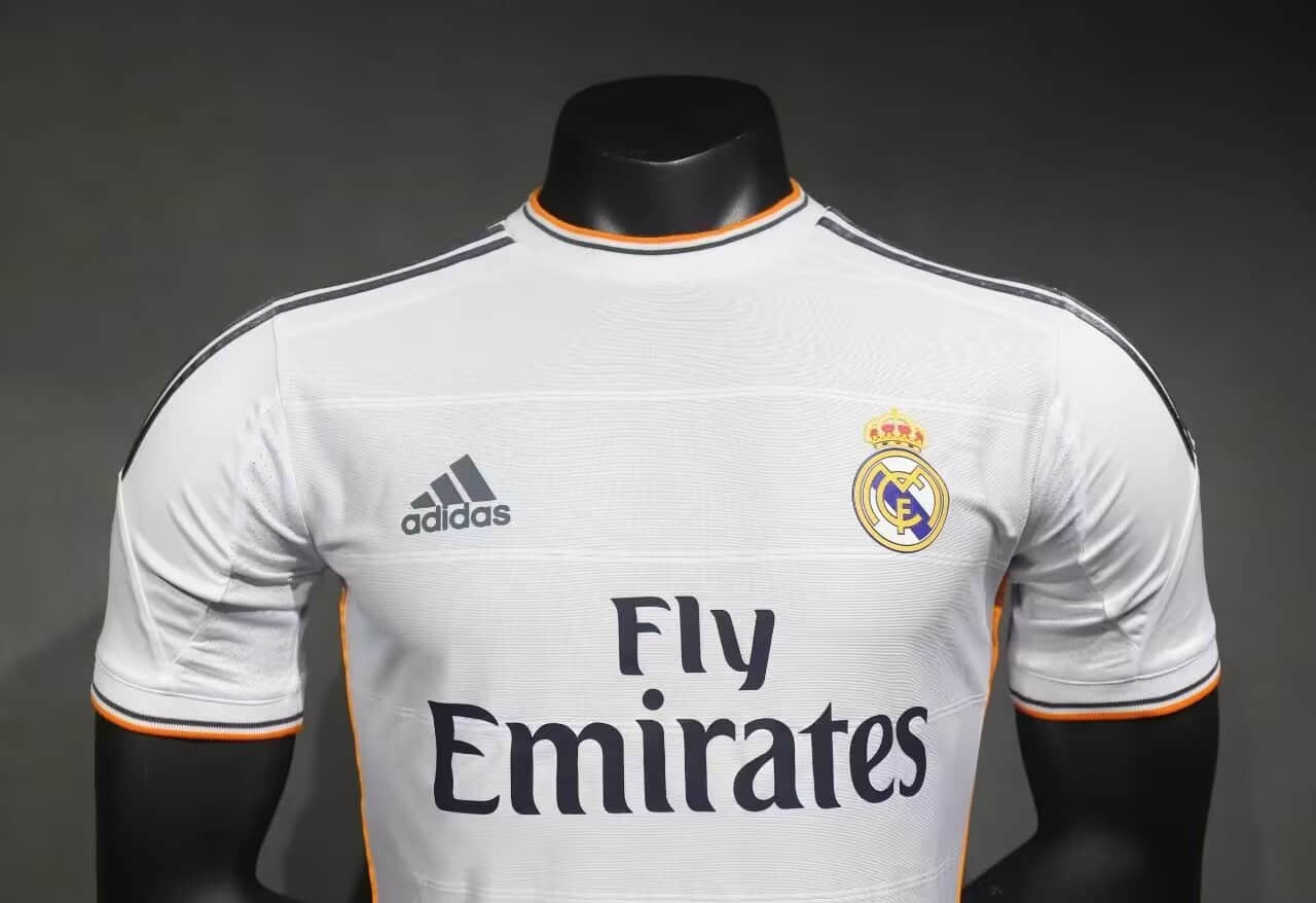 2013/2014 Player Version Retro Real Madrid Home Football Shirt