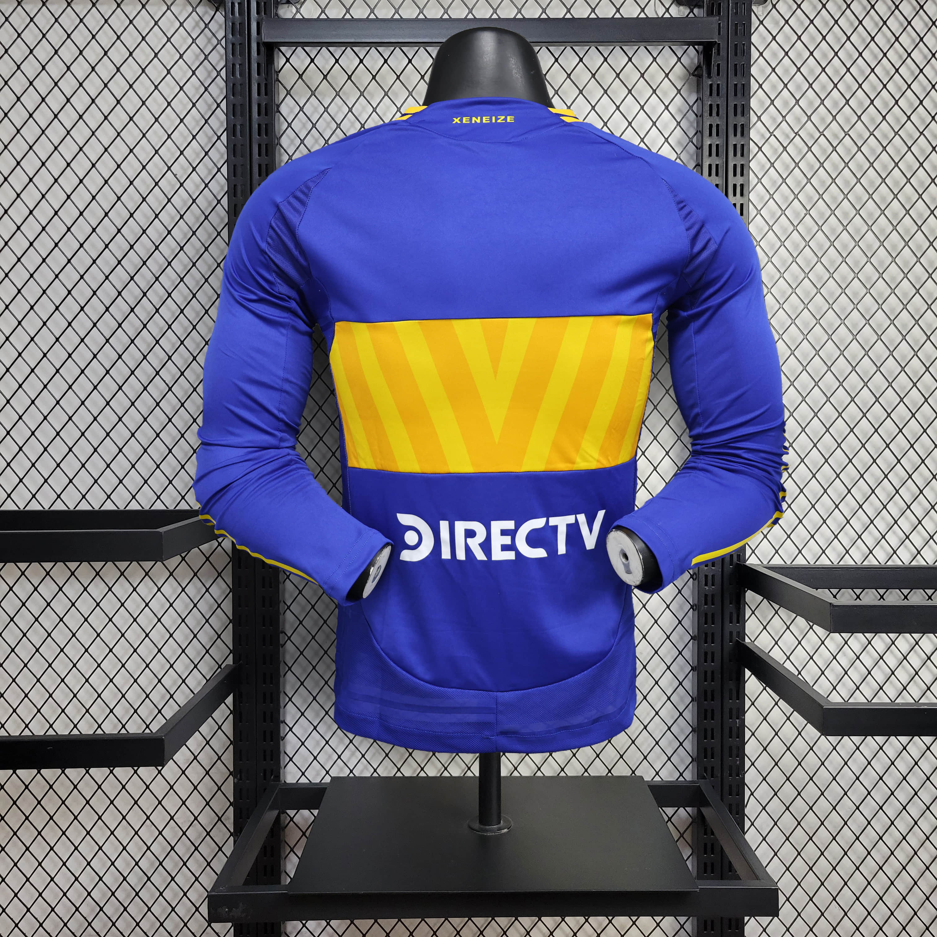 2024/2025 Long Sleeve Player Version Boca Juniors Home Football Shirt