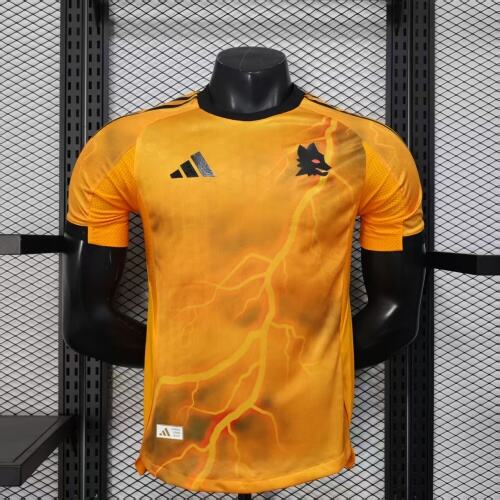 2025/2026 Player Version AS Roma  away games  Football Shirt