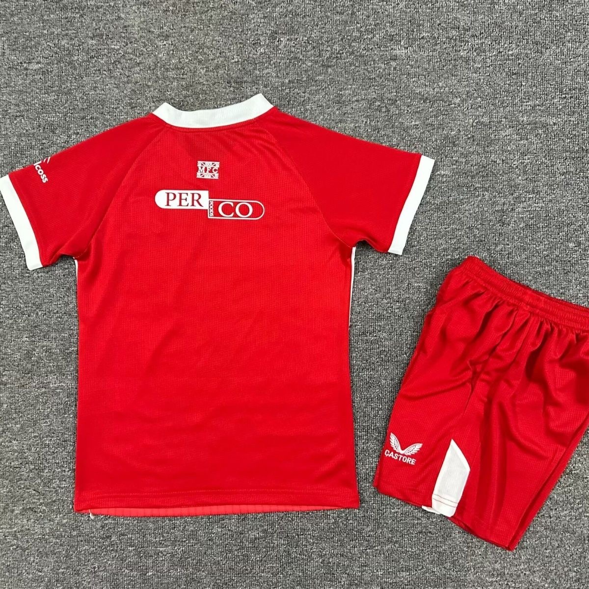 2025/2026 Middlesbrough HomeFootball Shirt Kids Size 1:1 Thai Quality