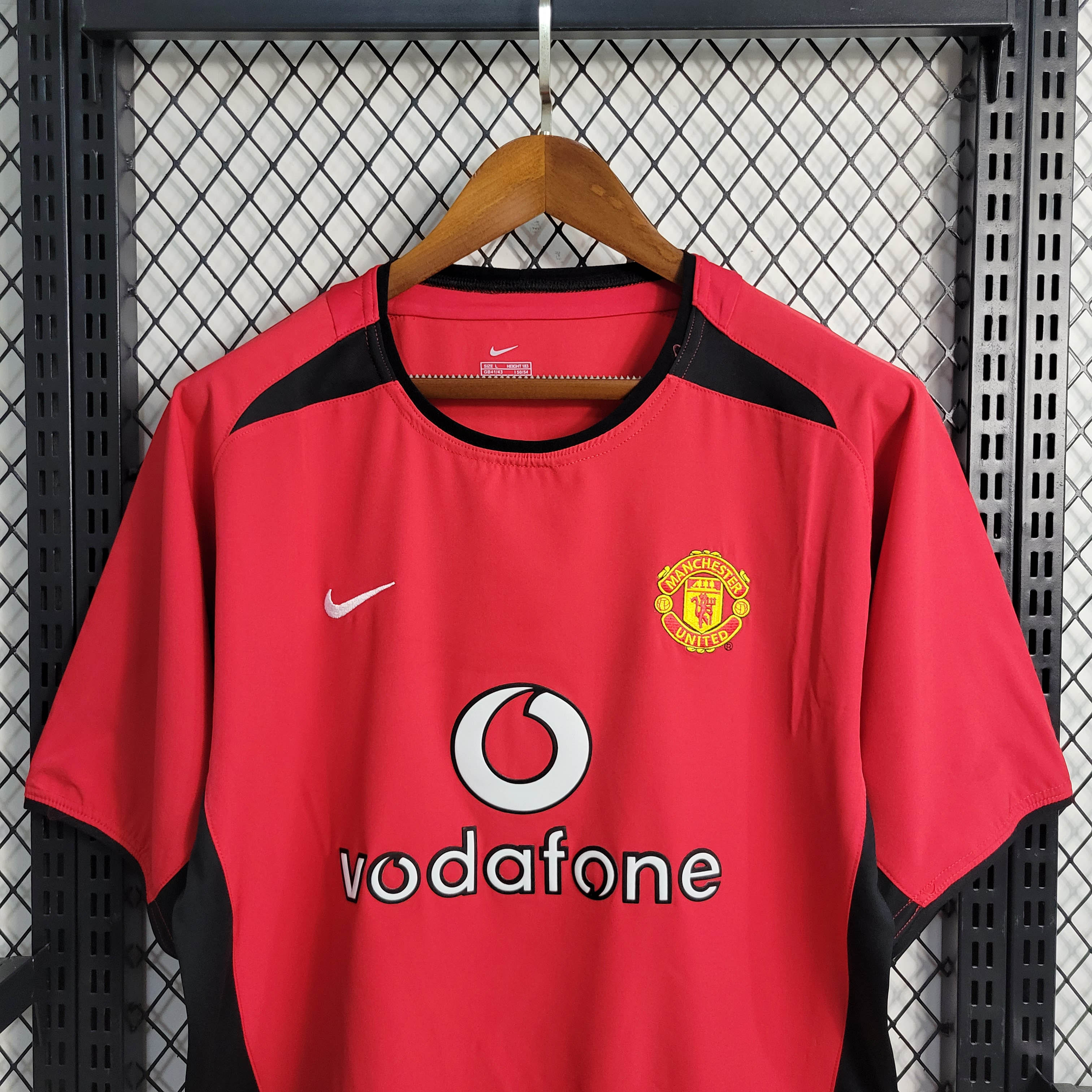 2002/2004 Retro Manchester United Home Football Shirt