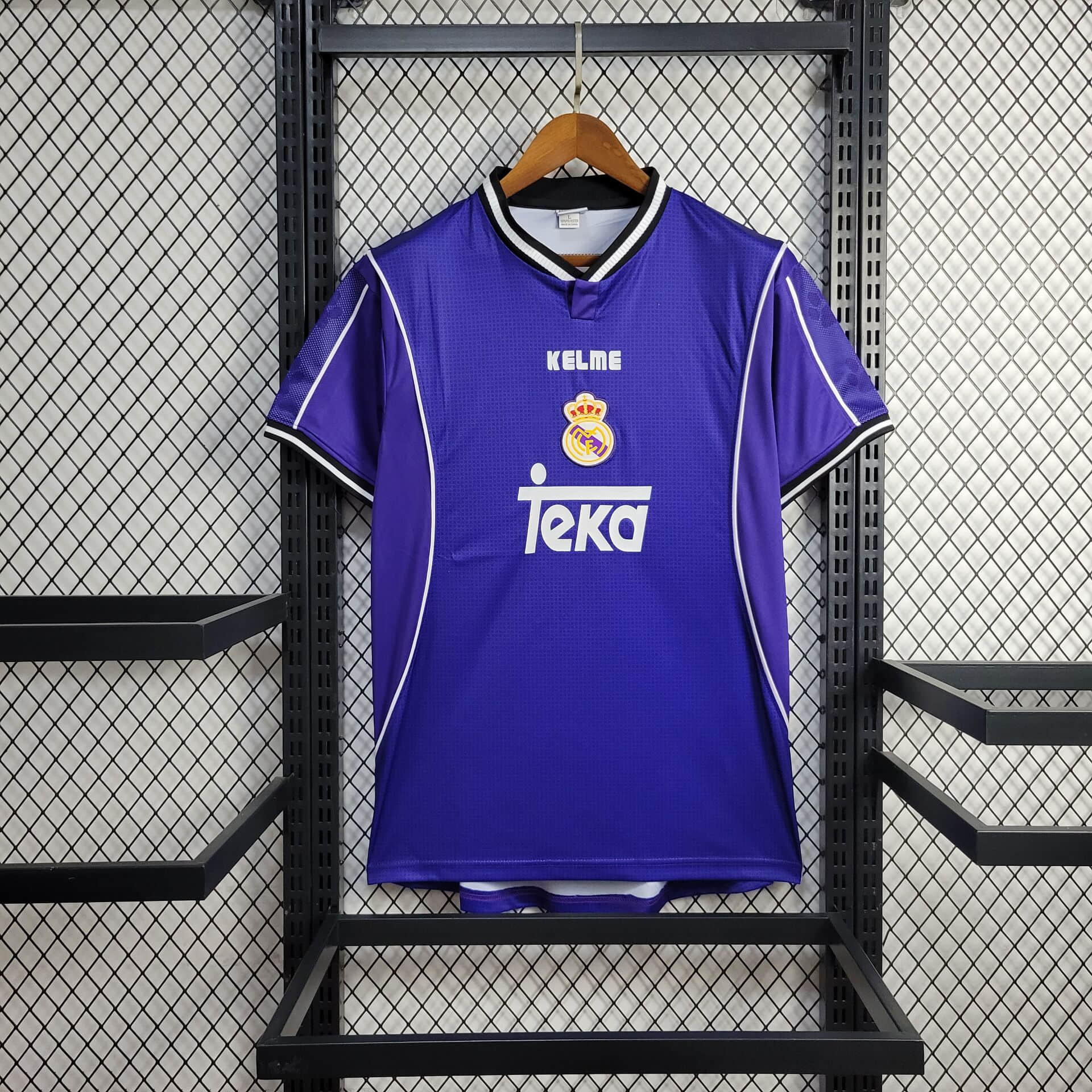 1997/1998 Retro Real Madrid Away Football Shirt