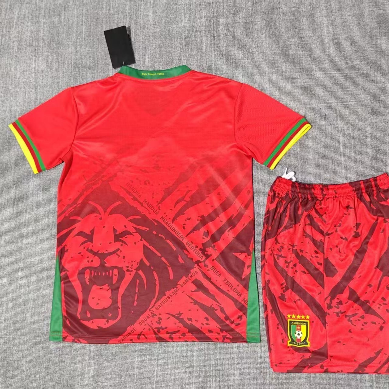 2025 Cameroon Away Football Shirt Kids Size 1:1 Thai Quality