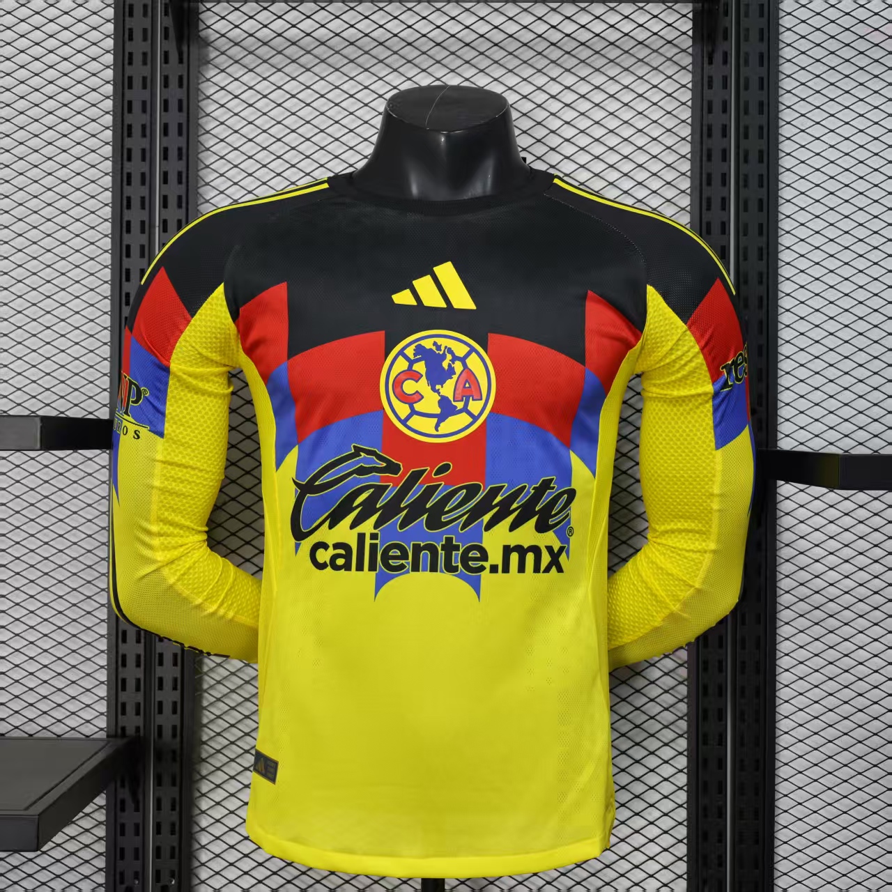 2025/2026 Long Sleeve Player Version America club home Football Shirt
