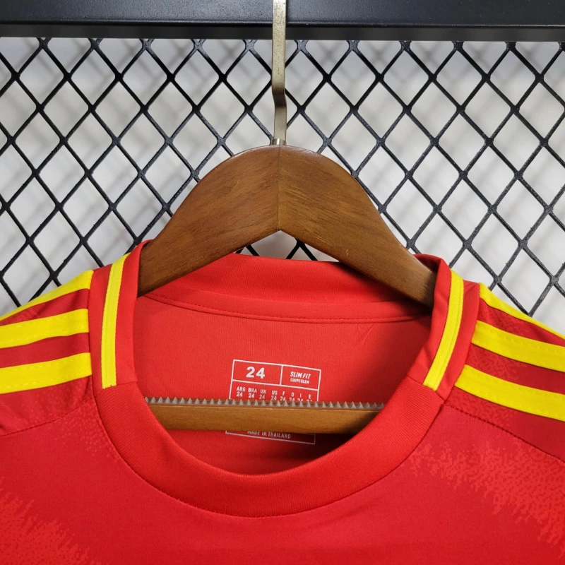 2024/2025 Spain Home Football Shirt Kids Size