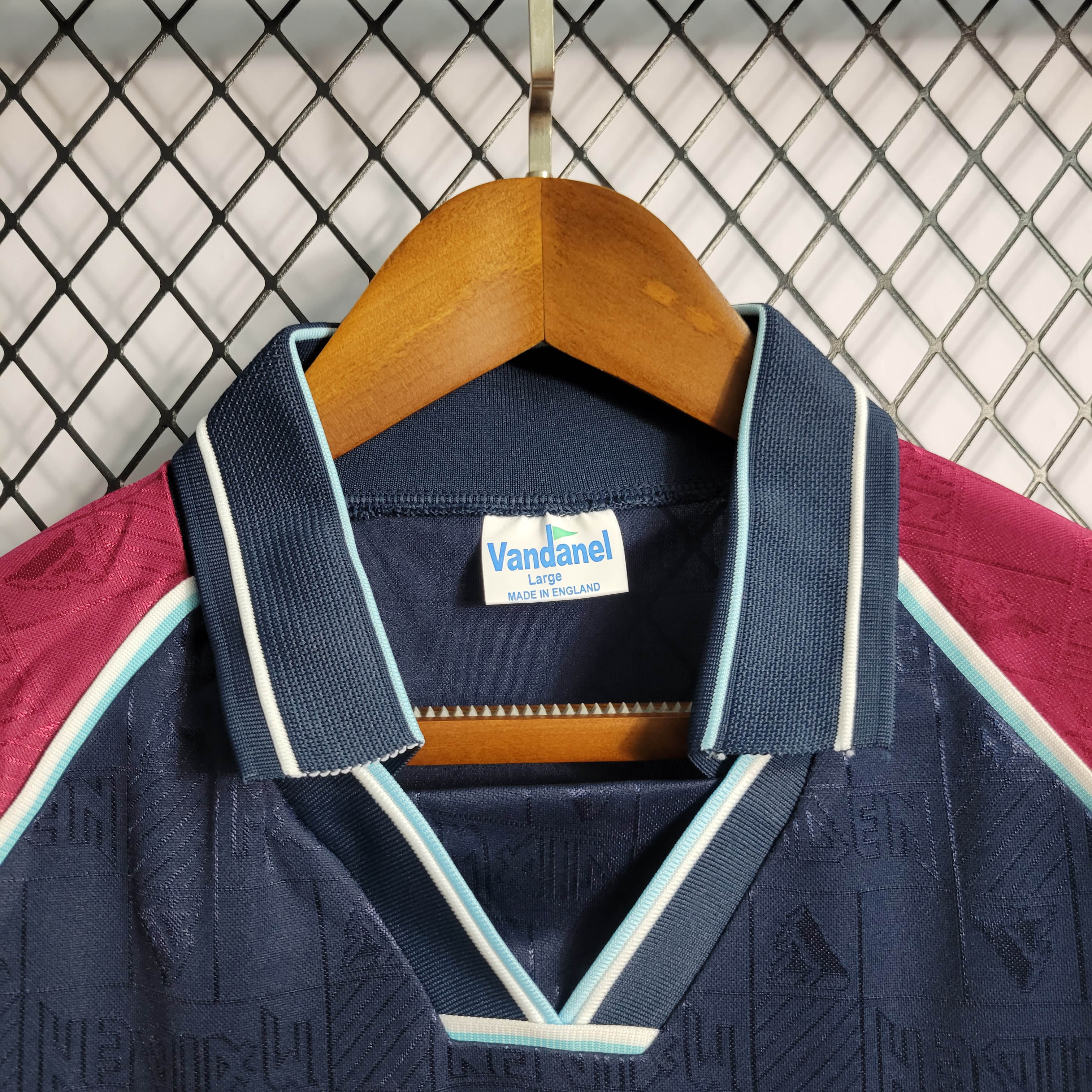 1999 Retro West Ham United Iron Lady Home Football Shirt