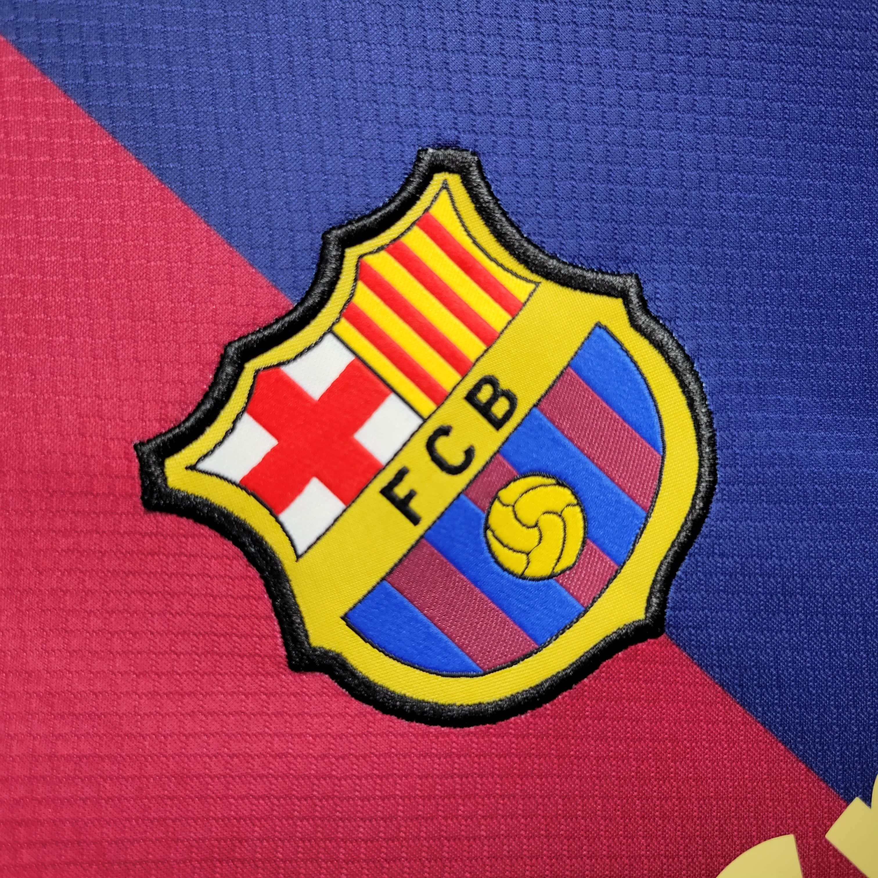2024/2025 Long Sleeve Barcelona Home Football Shirt