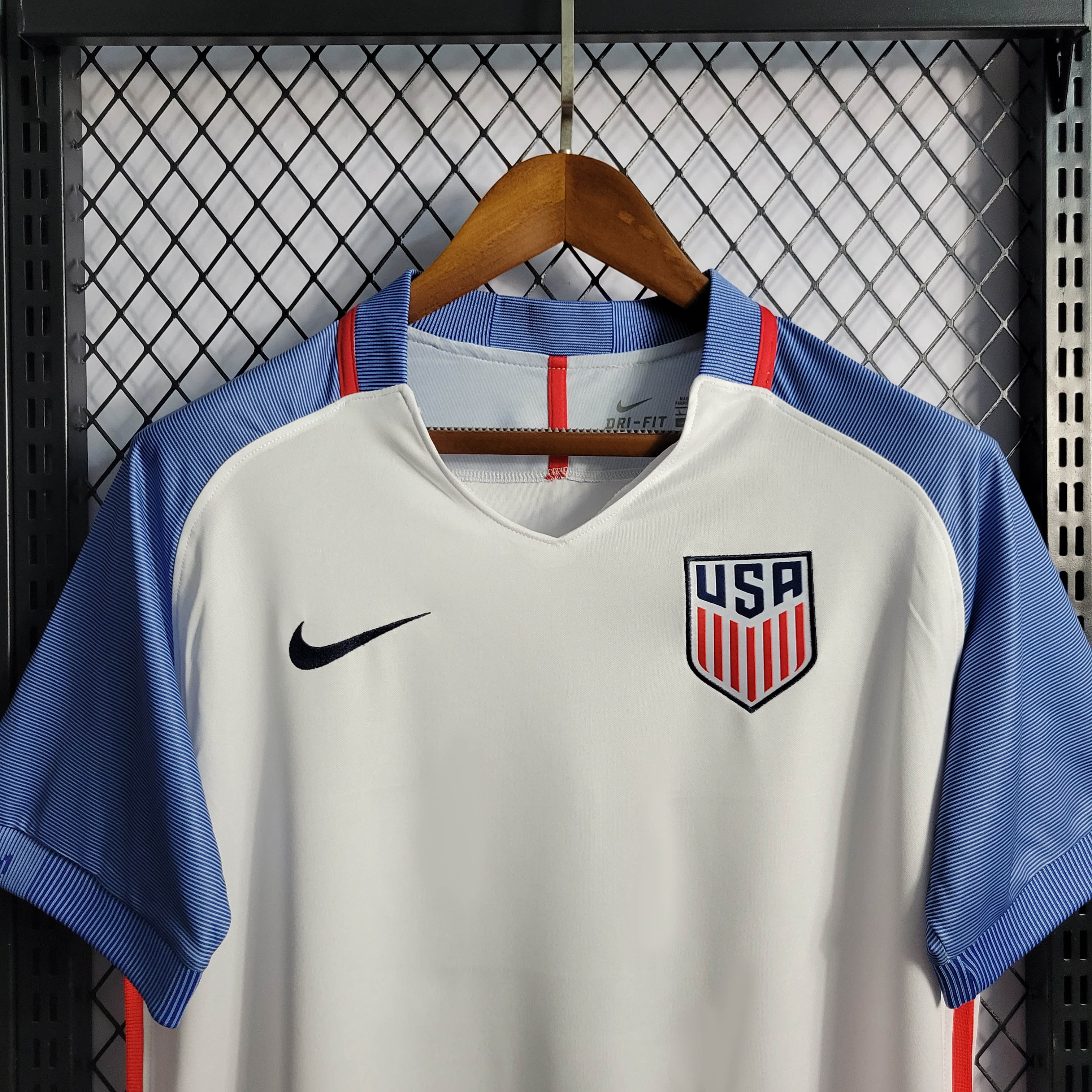 2016 Retro United States Home Football Shirt
