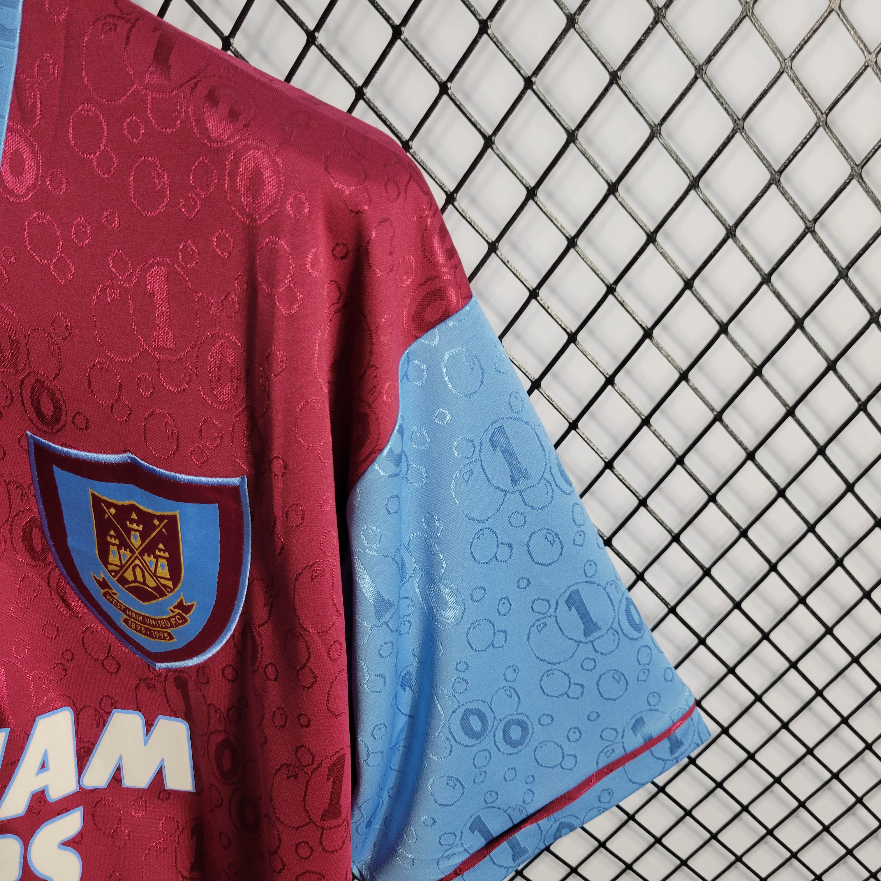 1995/1997 Retro West Ham United Home Football Shirt