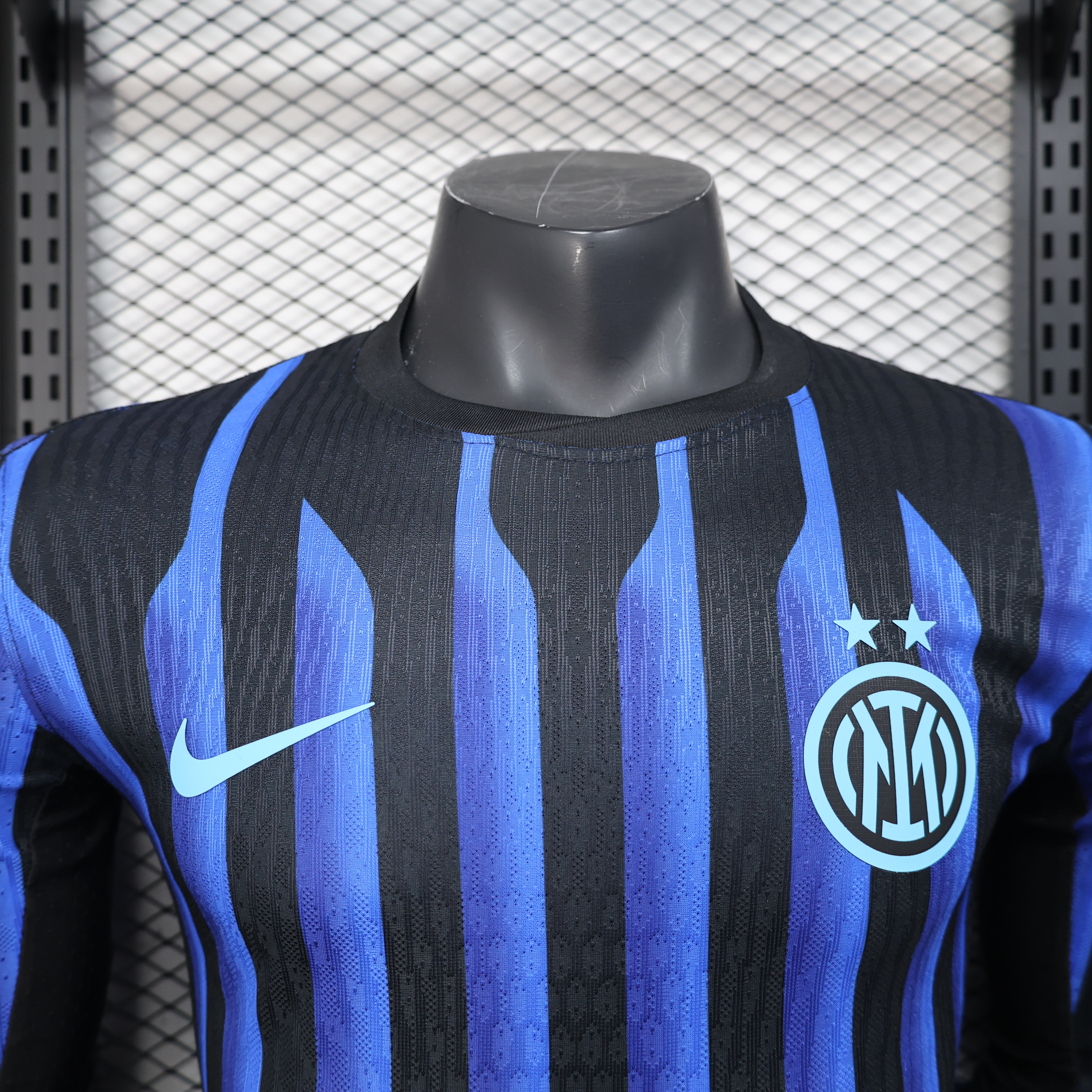 2025/2026 Long Sleeve Authentic Inter Milan Home Football Shirt