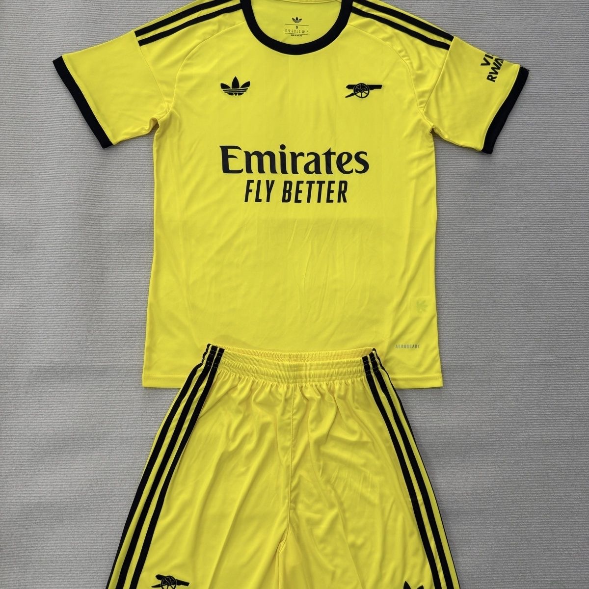 2025/2026 Arsenal Goalkeeper Football Shirt Kids Size 1:1 Thai Quality