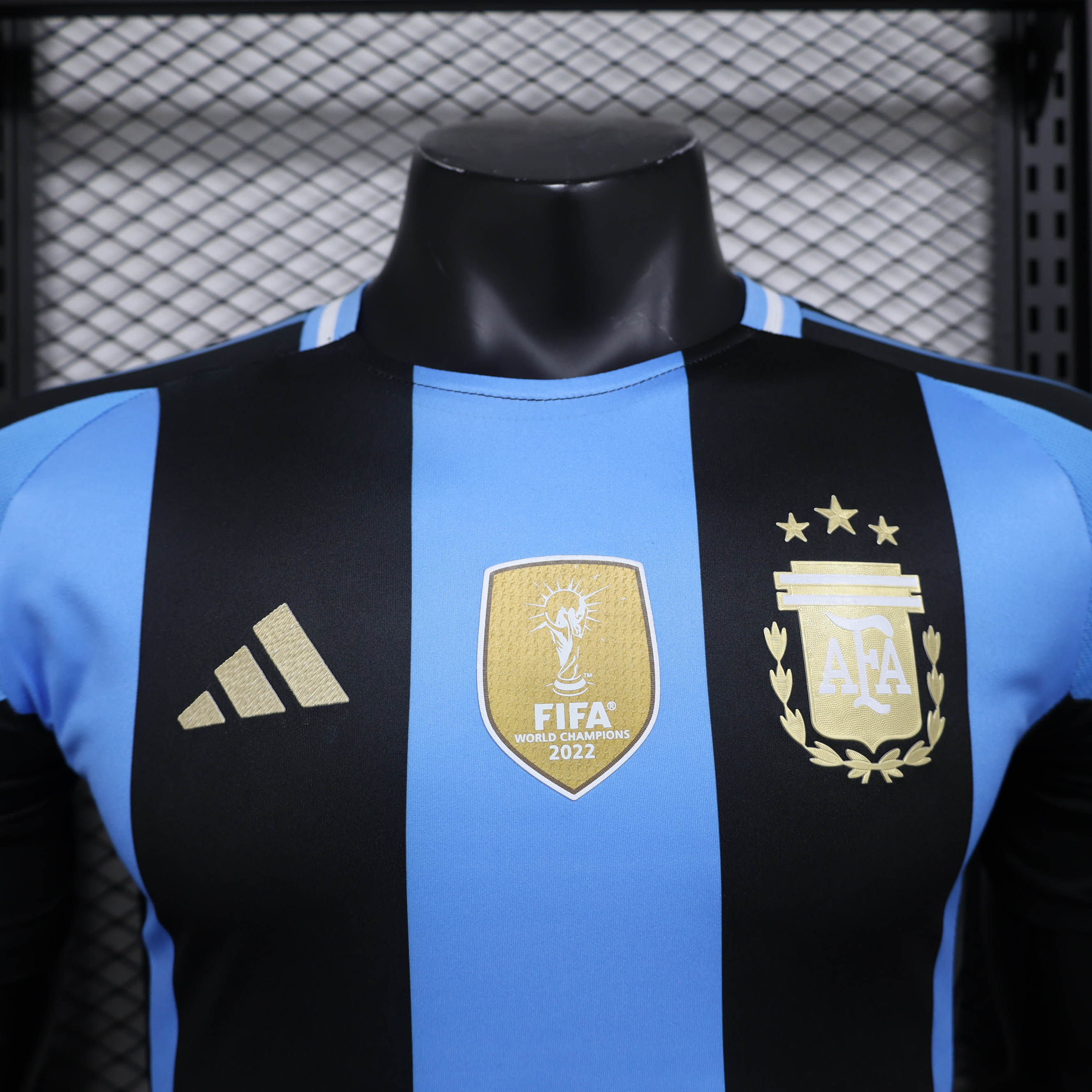 2024 Player Version Argentina Black Football Shirt