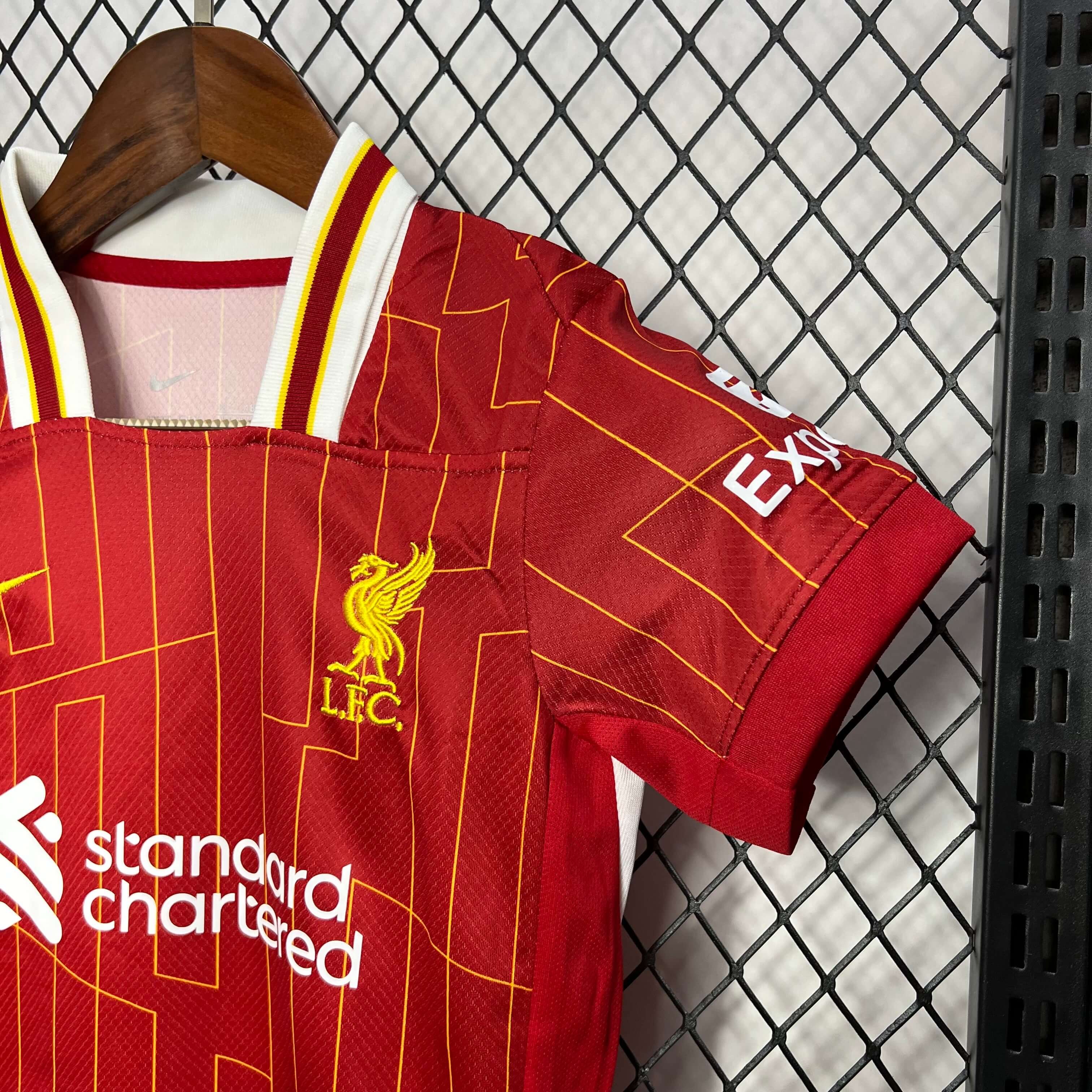 2024/2025 Liverpool Home Football Shirt Kids Size