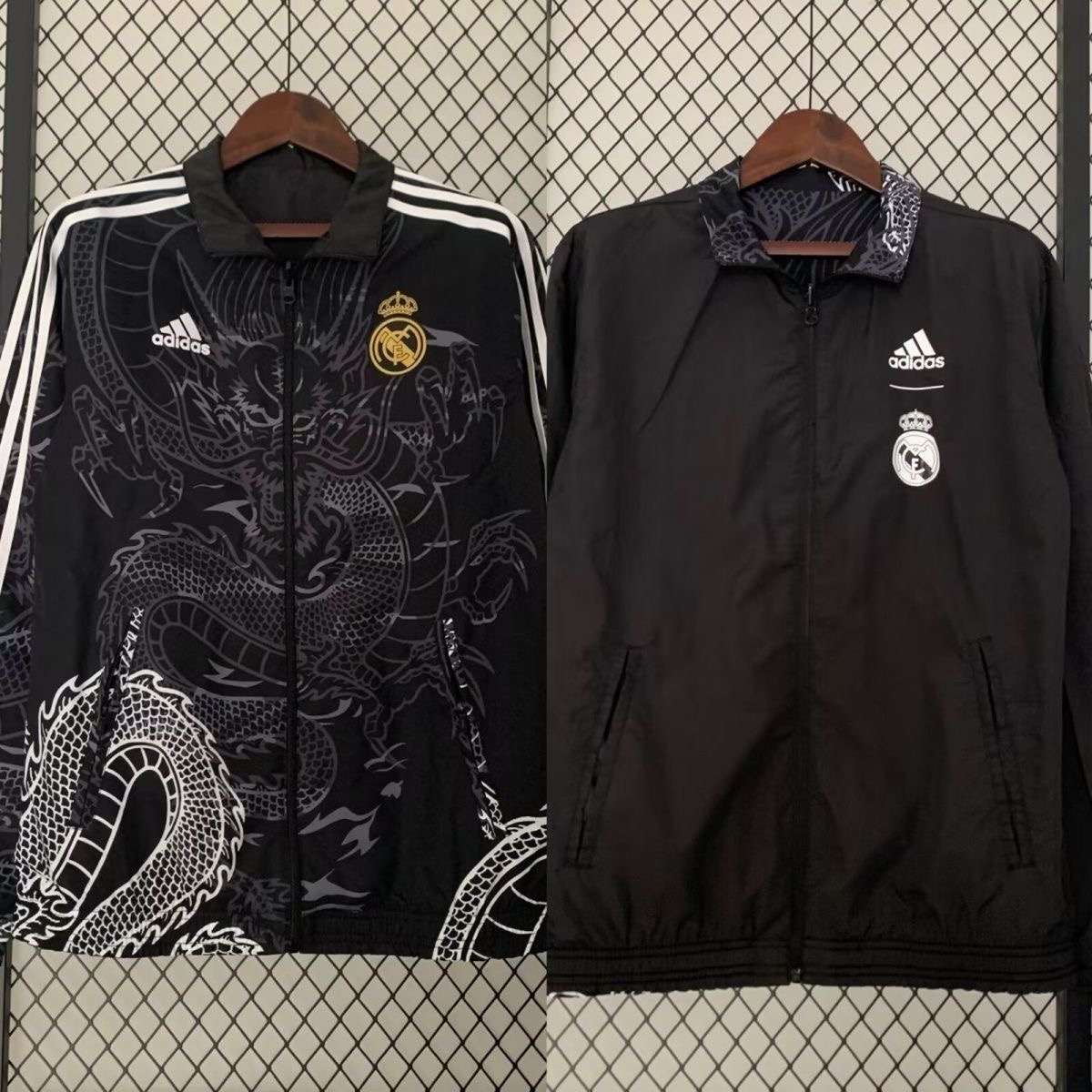 2024/2025 Real Madrid Reversible Windbreaker Football Shirt