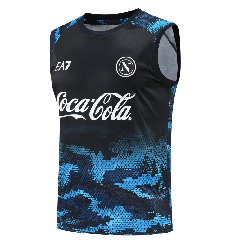 2024/2025 Napoli Navy Training Vest Football Shirt